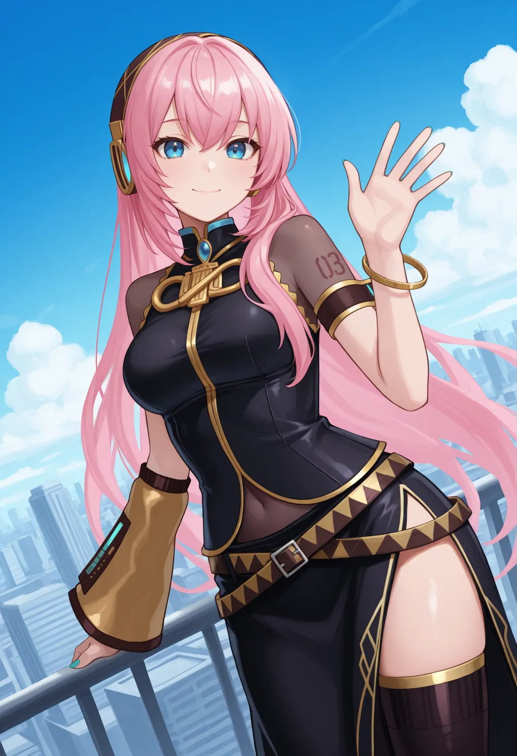 Megurine Luka / 巡音ルカ (Project DIVA) [IllustriousXL] - by bsinky