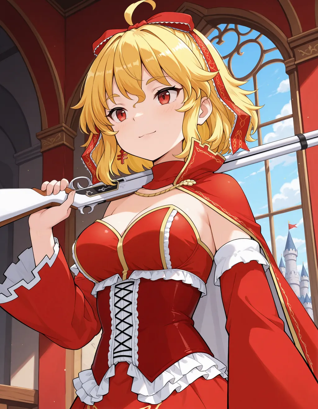 [IL/Pony] Elisa Celjska (Puella Magi Tart Magica) | エリザ・ツェリスカ - by Quebick