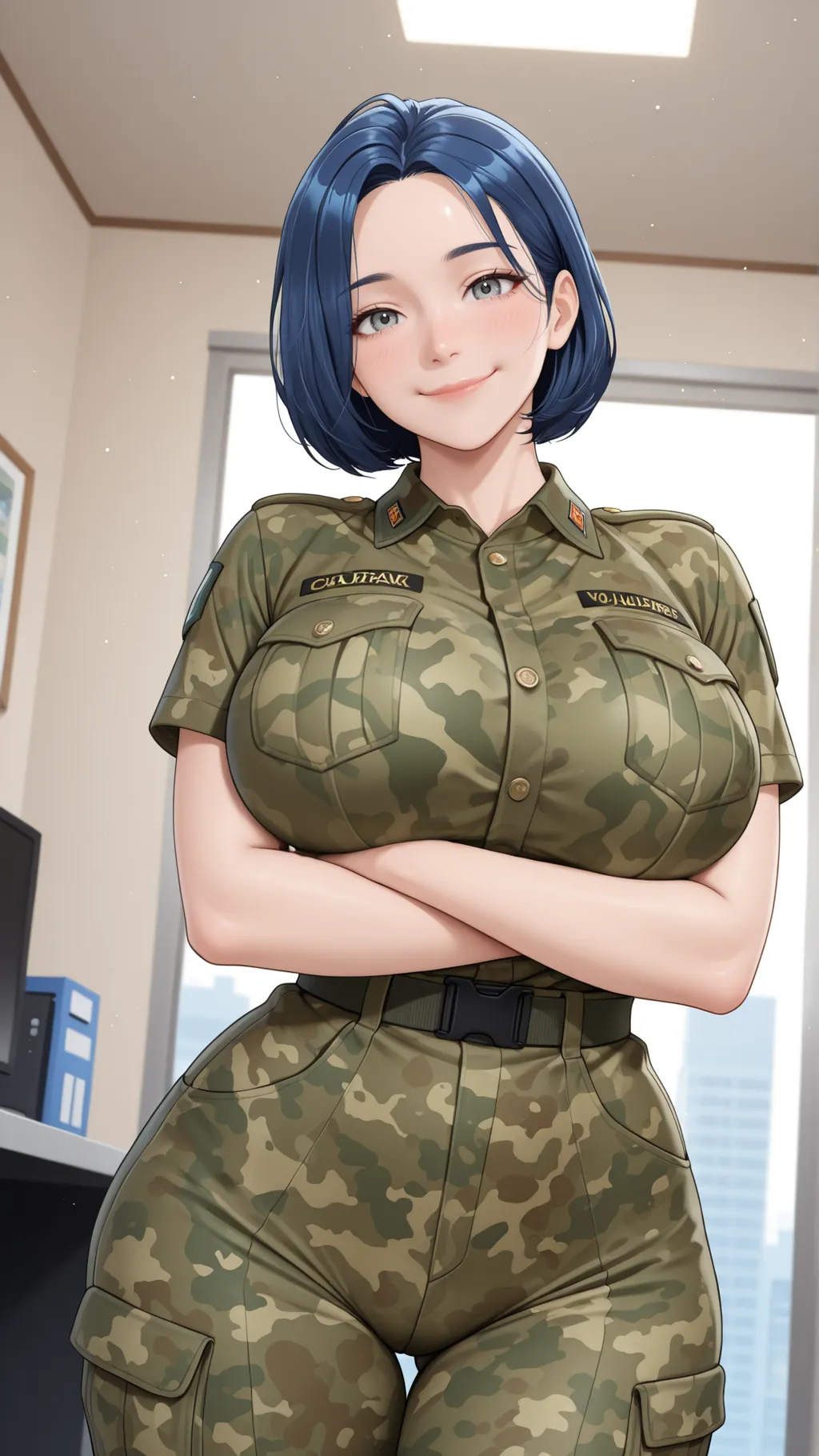 Sunah Lee | I'm the Only Man on the Military Base | [NoobAI-XL EPS v1.1] - by Killua_Morales