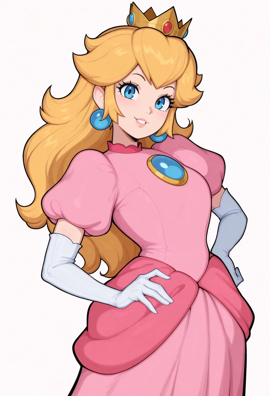 Princess Peach (Super Mario) [Illustrious] Character Lora - by guy90