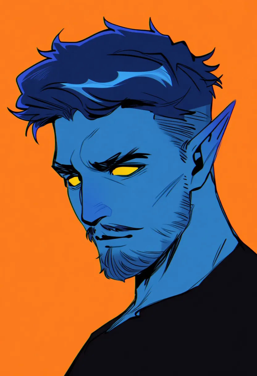 Nightcrawler aka Kurt Wagner (X-men) - by ktiseos_nyx
