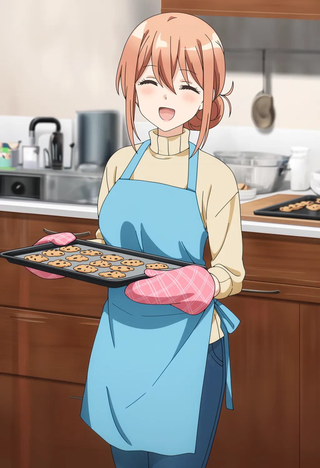 Anime screencap style test - by holostrawberry
