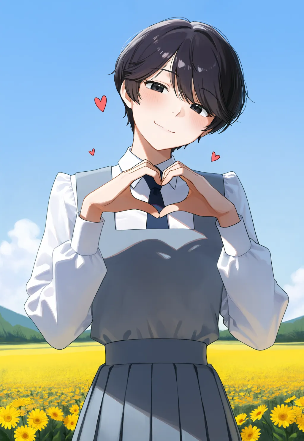 Yasuko Sugimoto | Aoi Hana/Sweet Blue Flowers (Anima LoRA) - by NorthSpirit