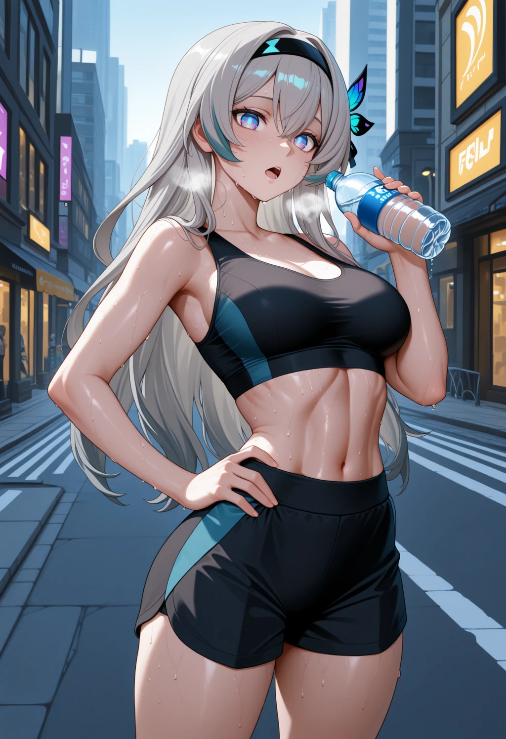 Stable Diffusion image: 1girl, solo - by ChameleonAI