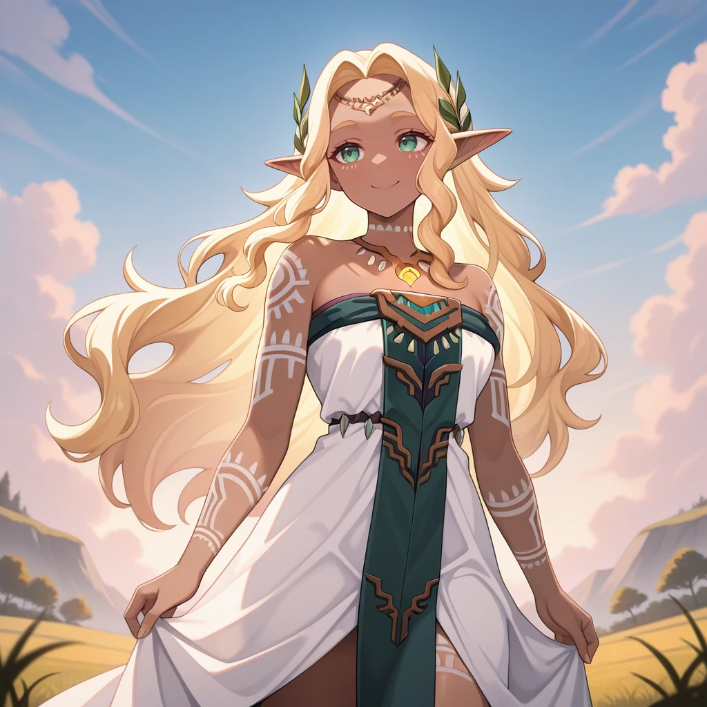 Queen Sonia - LOZ:TOTK - Illustrious - by Navedaxu