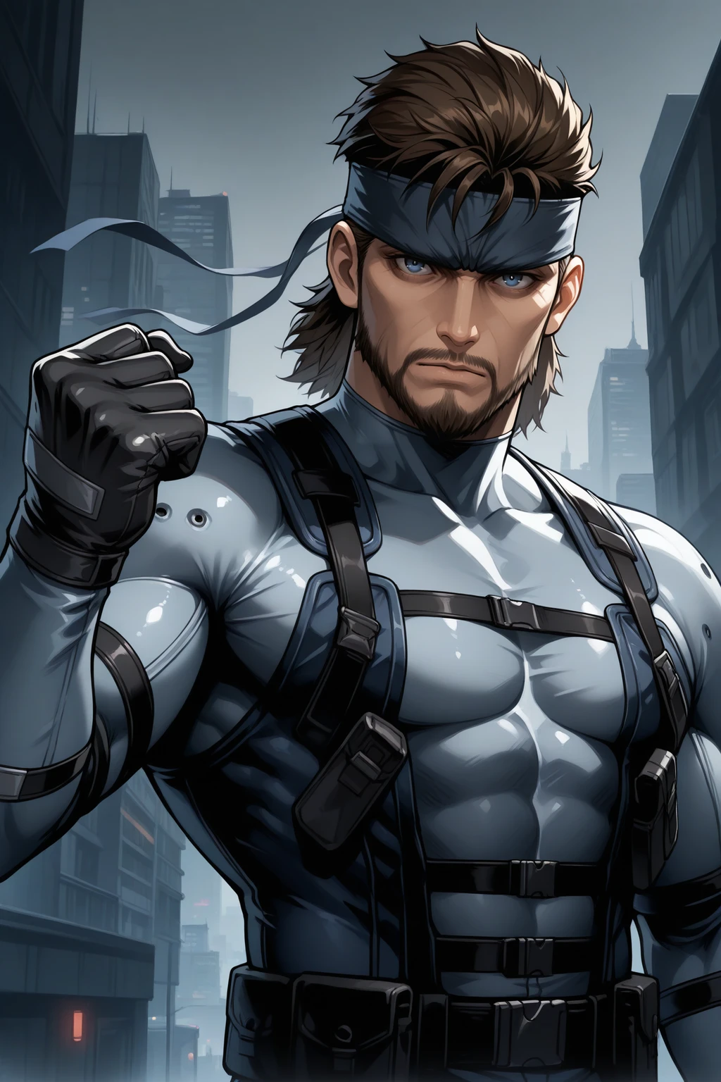 Solid Snake/ソリッド・スネーク (Metal Gear Solid) SDXL LoRA [Illustrious] - by novowels