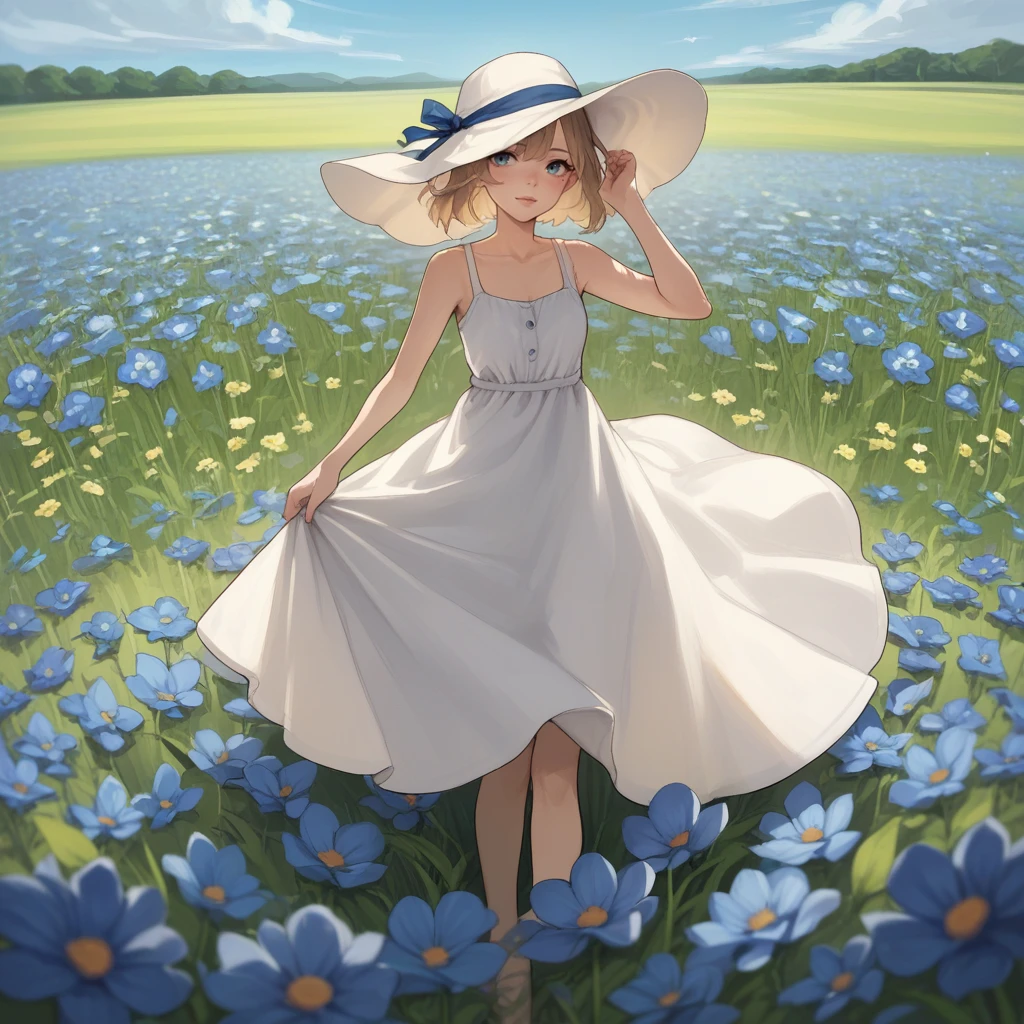 Flower Field - Pony - by Navedaxu