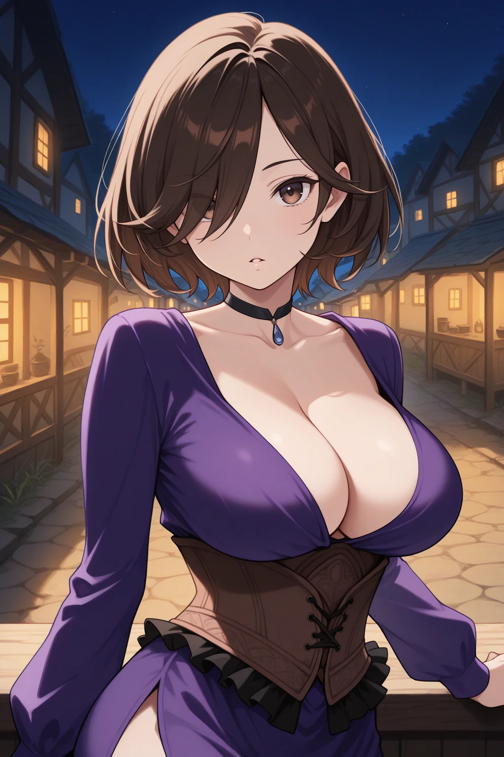 Stable Diffusion image: 1girl, solo - by novowels