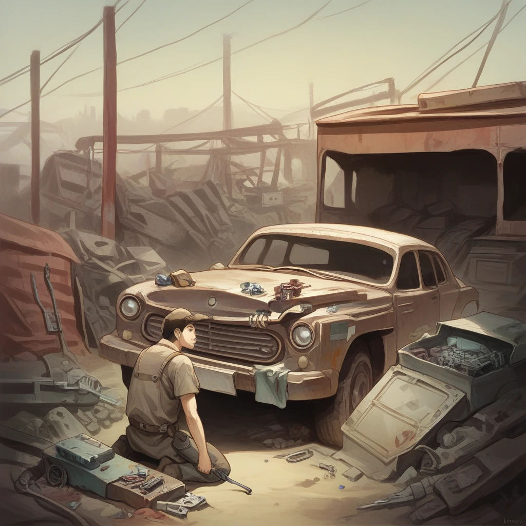 Scrapyard - by Navedaxu