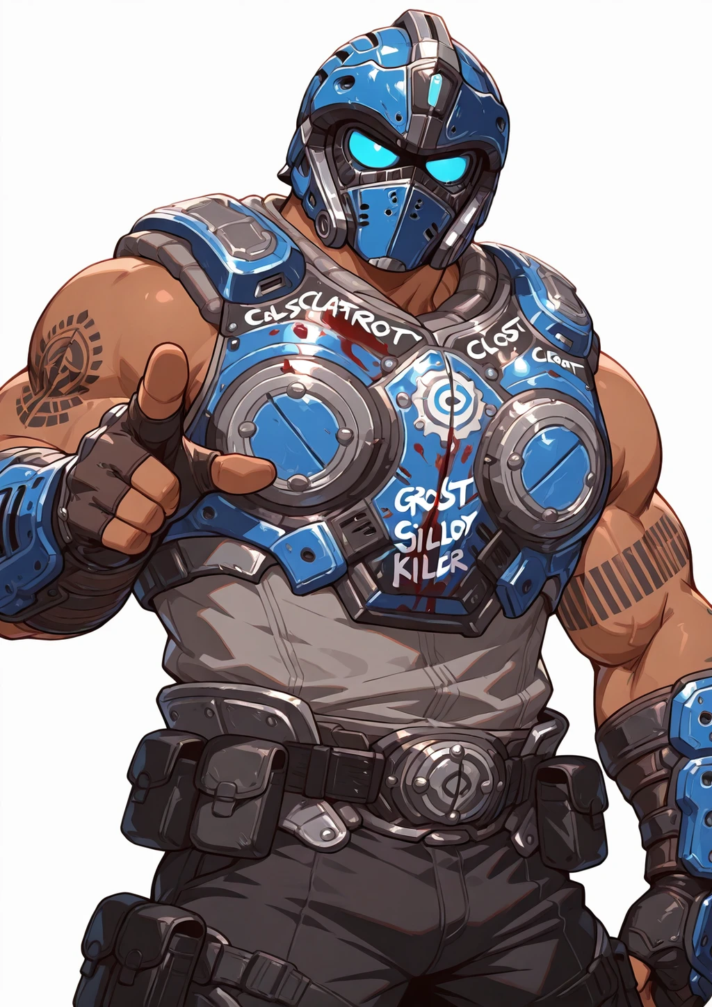 Clayton Carmine | Gears of War | Illustrious XL - by doomguy11111