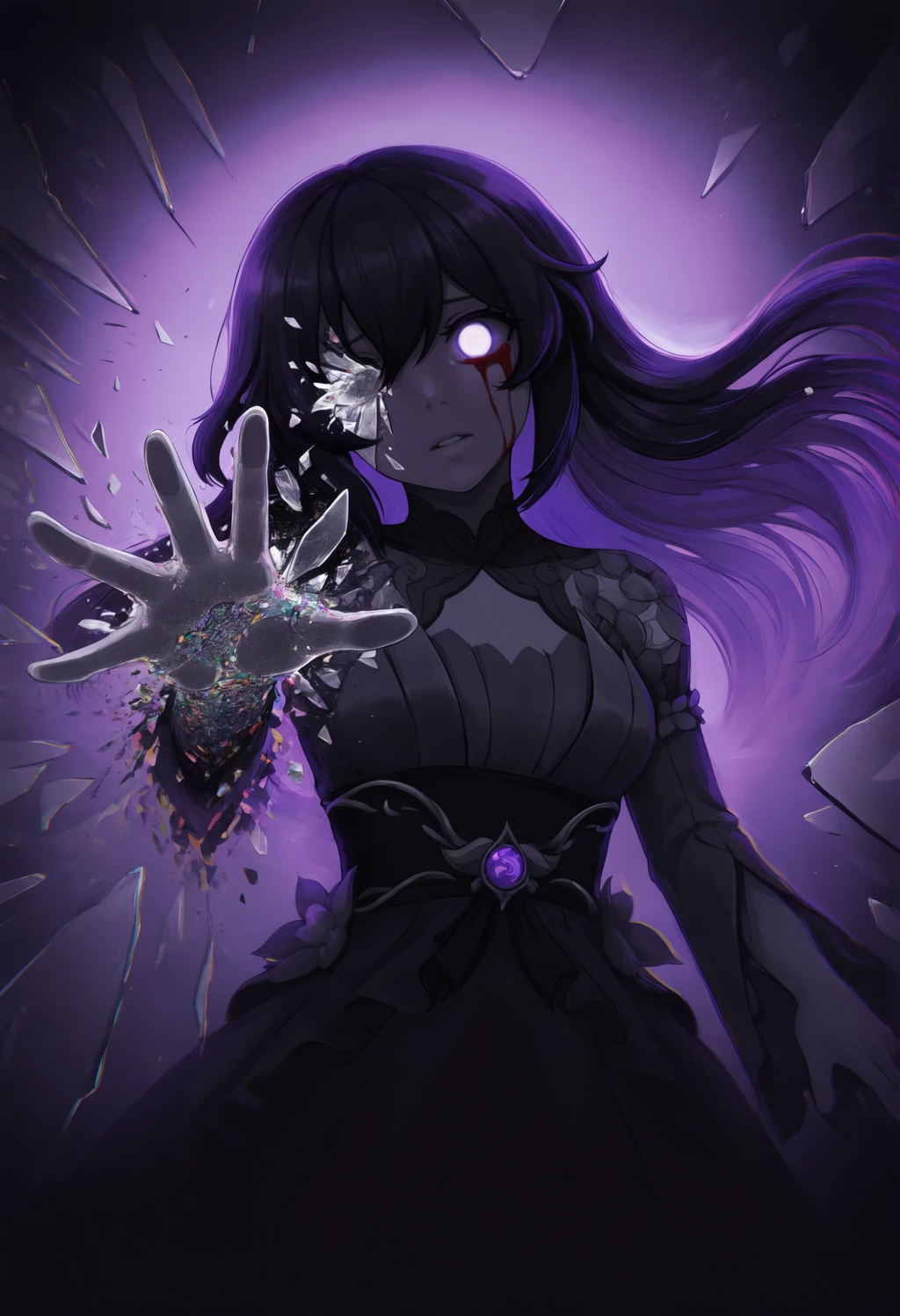 Stable Diffusion image: 1girl, solo - by Manityro