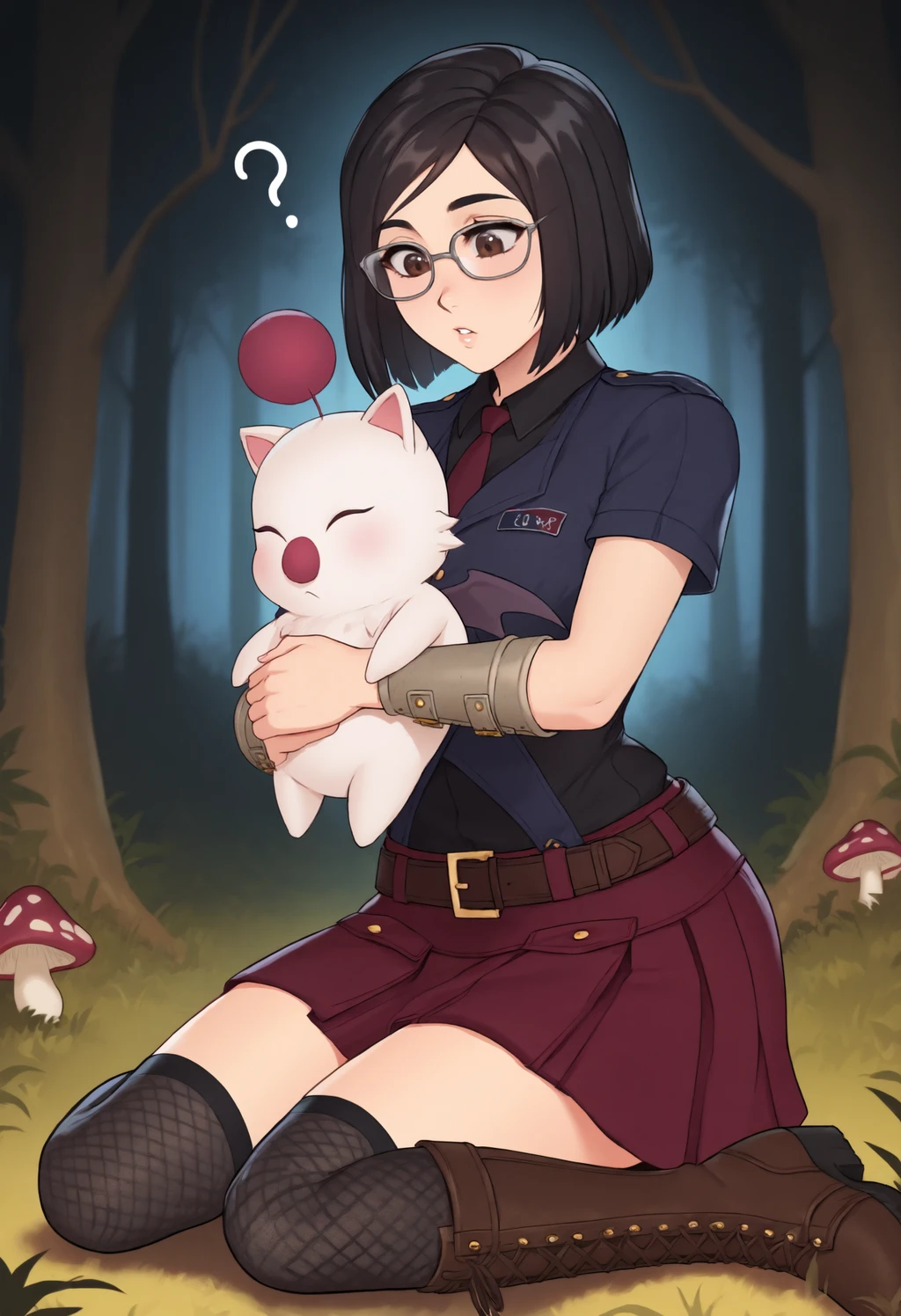 Stable Diffusion image: 1girl, solo - by bsinky