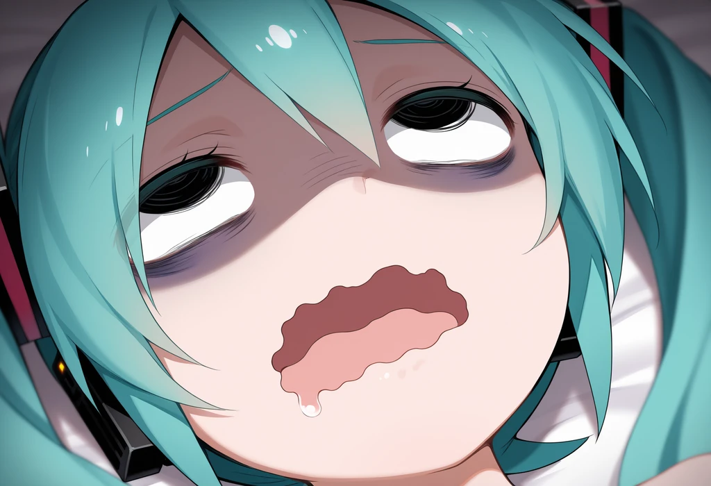 Exhausted Gotoh Hitori Expression - Bocchi the Rock Meme - NoobAI EPS1.1/ Noobai11EQB7 - by miniphak