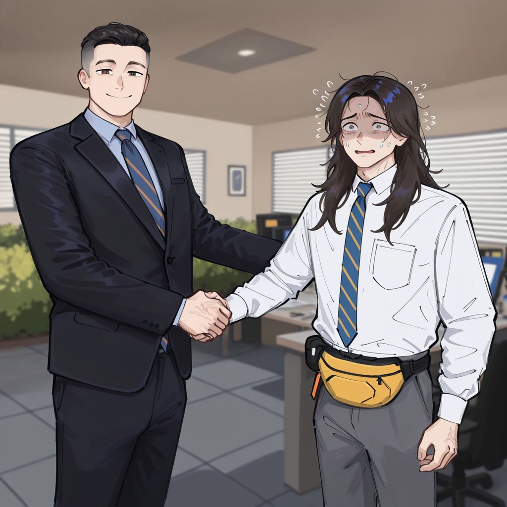 Stable Diffusion image: long hair, looking at viewer - by Navedaxu