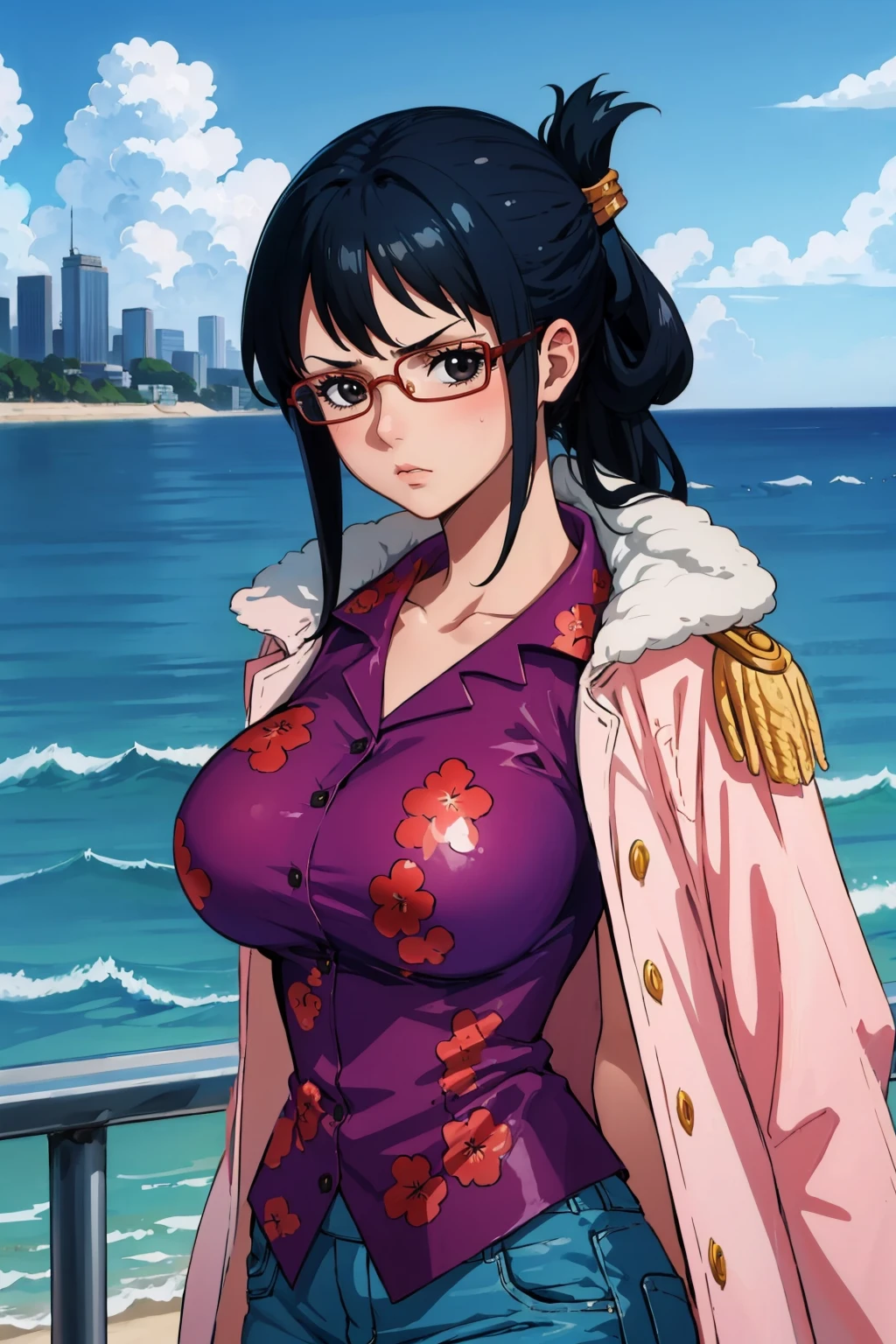 Tashigi (One Piece) LoRA | 5 Outfits - by novowels