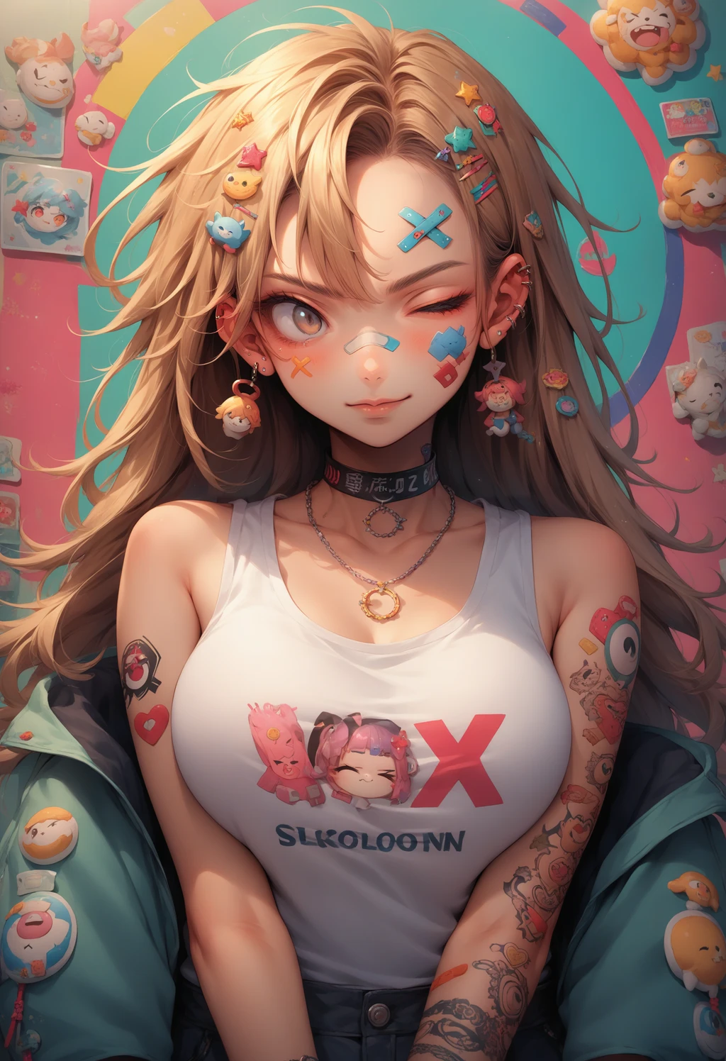 Decora Kei (Artstyle Sticker) | Style/Concept LoRA XL - by FallenIncursio