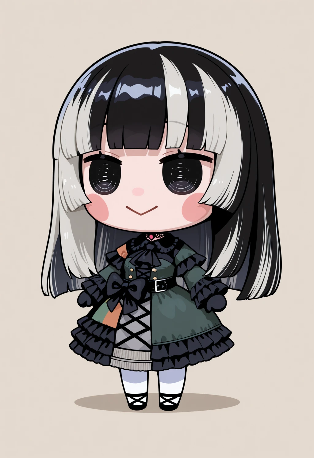 Stable Diffusion image: 1girl, solo - by ChameleonAI