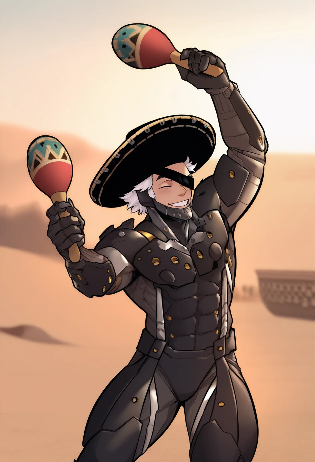 Stable Diffusion image: solo, smile - by guy90