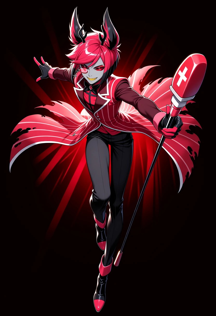 Alastor - Hazbin Hotel - by Xeranah
