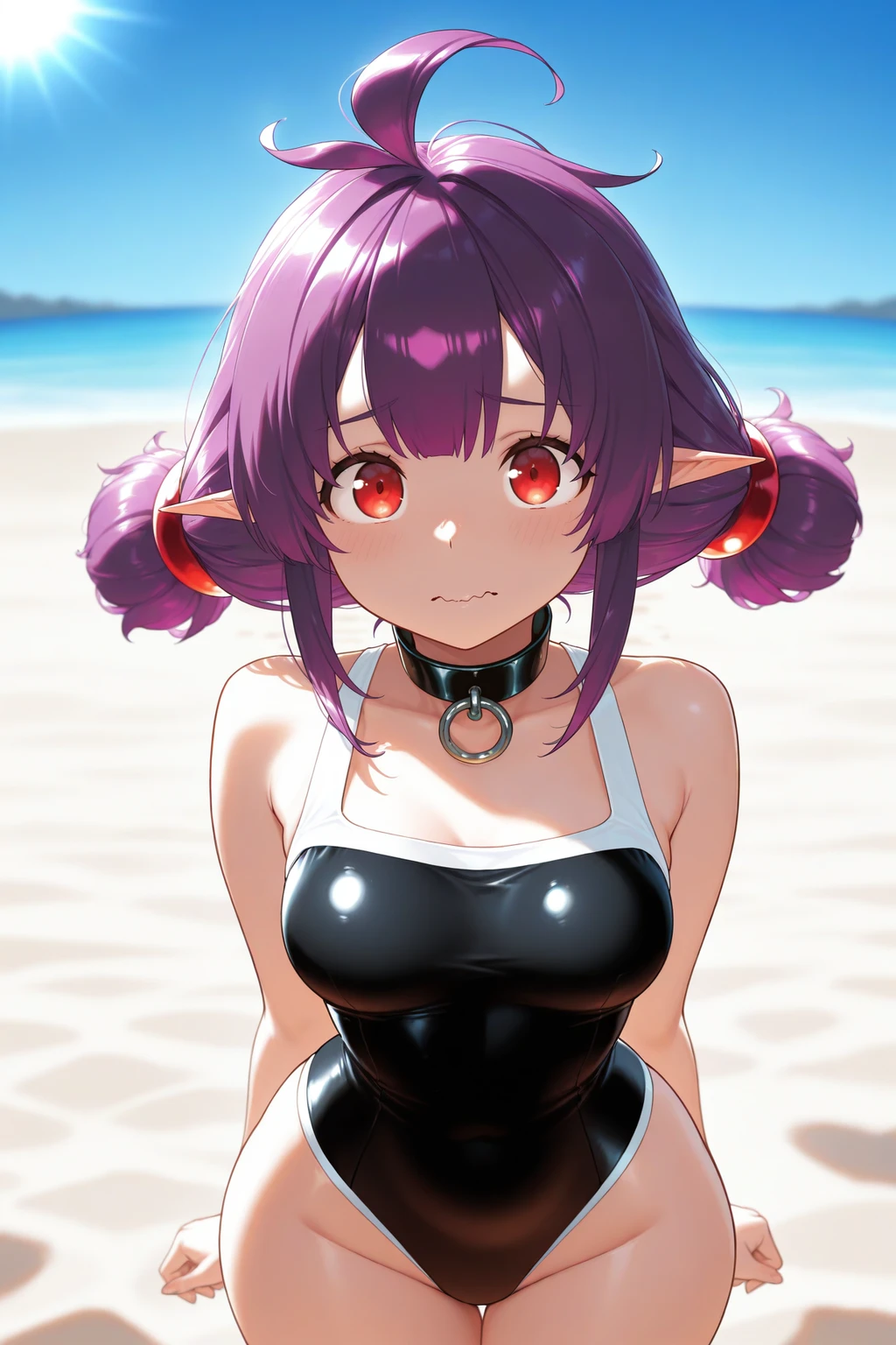 Stable Diffusion image: 1girl, solo - by novowels