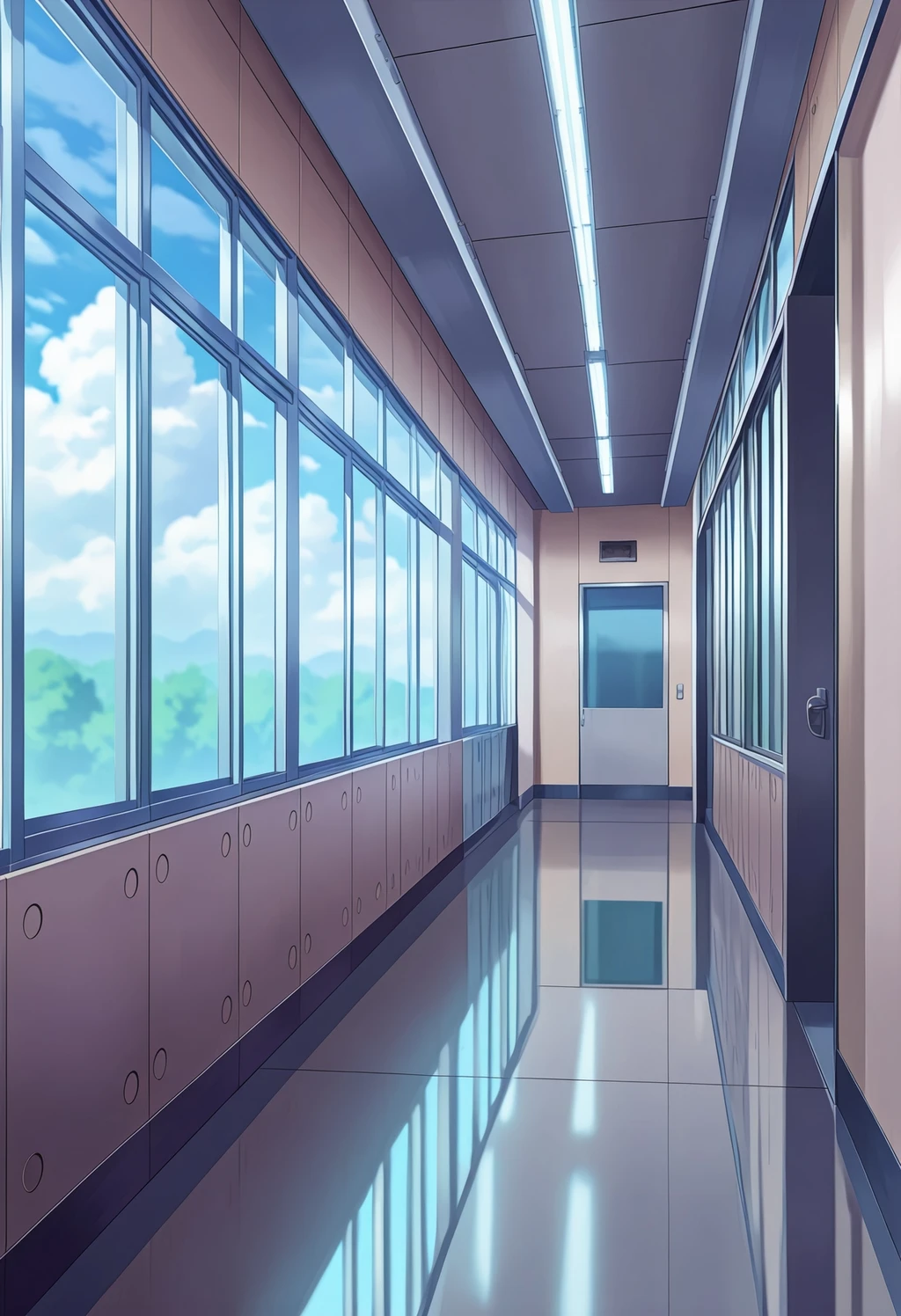 School Hallway Background | Classroom of The Elite - by hhunter917