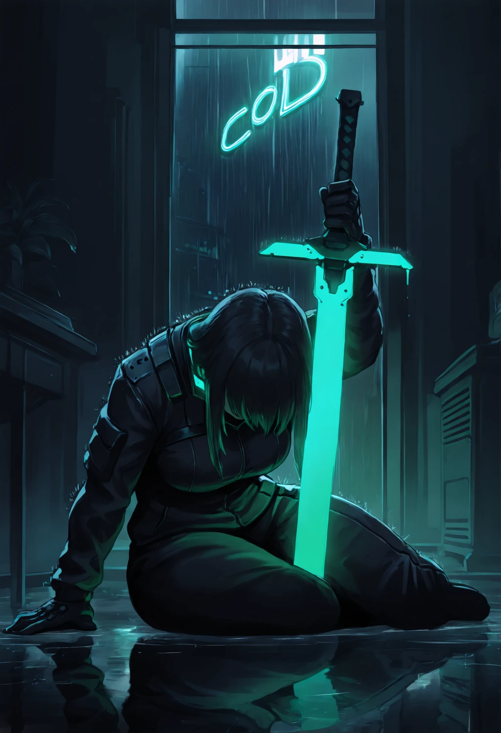 Stable Diffusion image: 1girl, solo - by Manityro