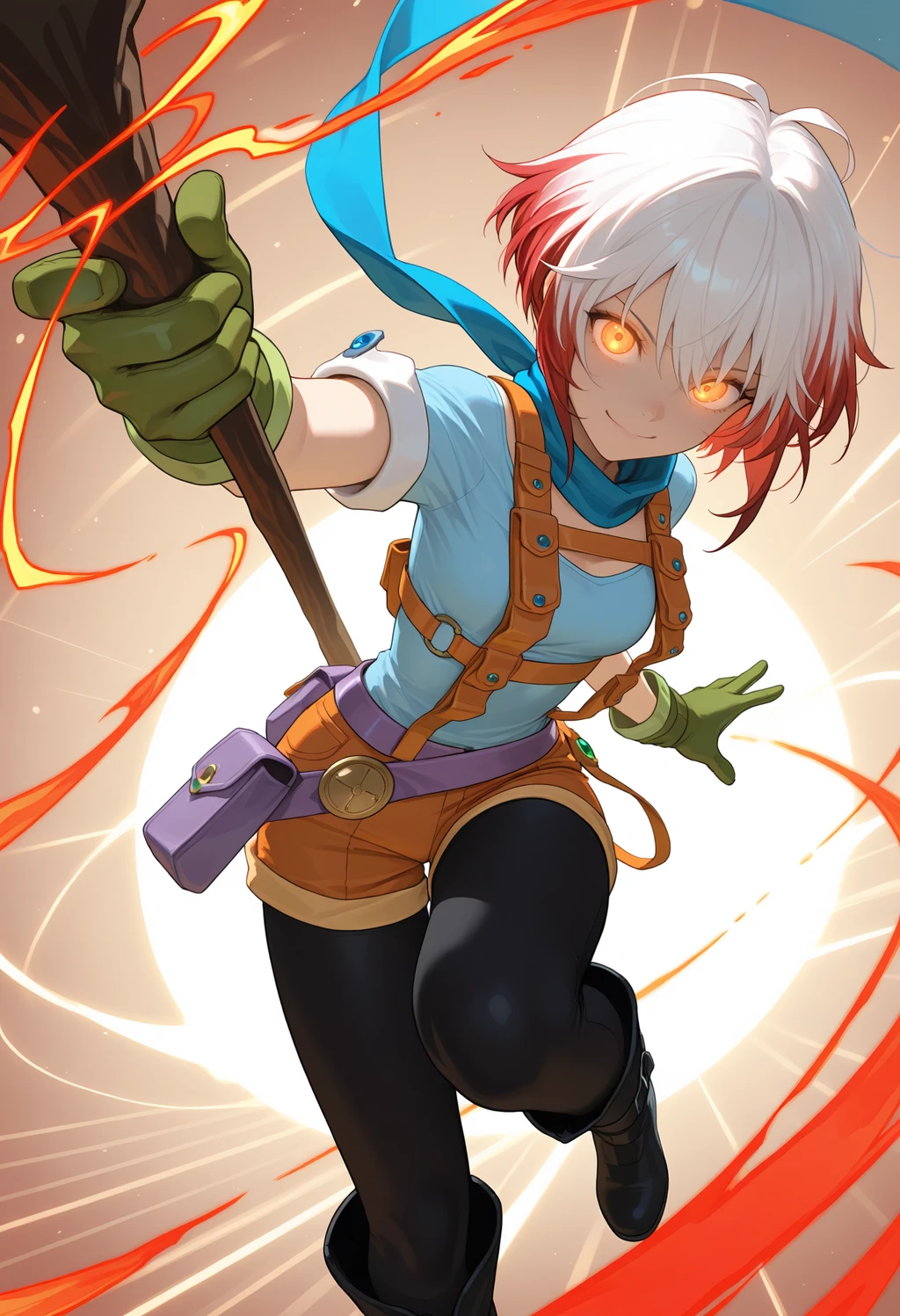 Stable Diffusion image: 1girl, solo - by ChameleonAI