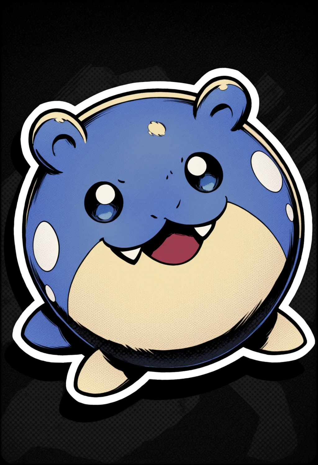 Stable Diffusion image: solo, black background - by Fp_plus