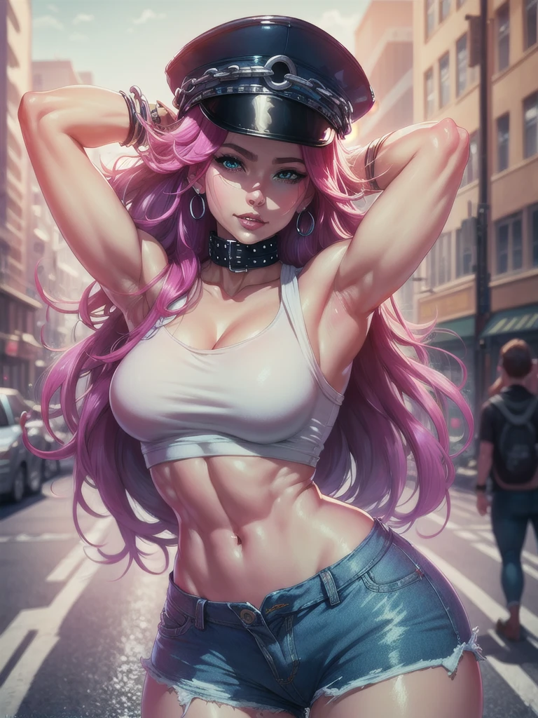 Poison (Street Fighter/Final Fight) LoRA - by novowels