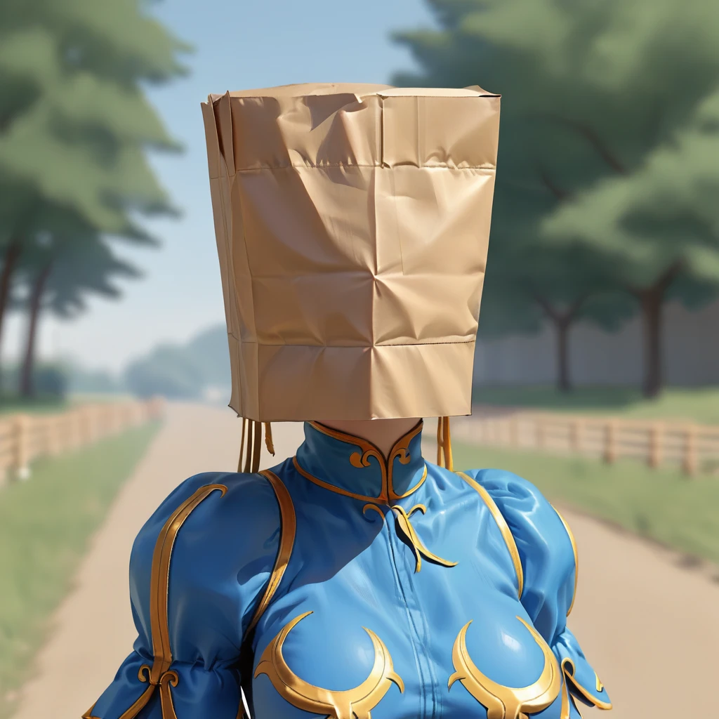 Paper Bag Over Head - by Navedaxu