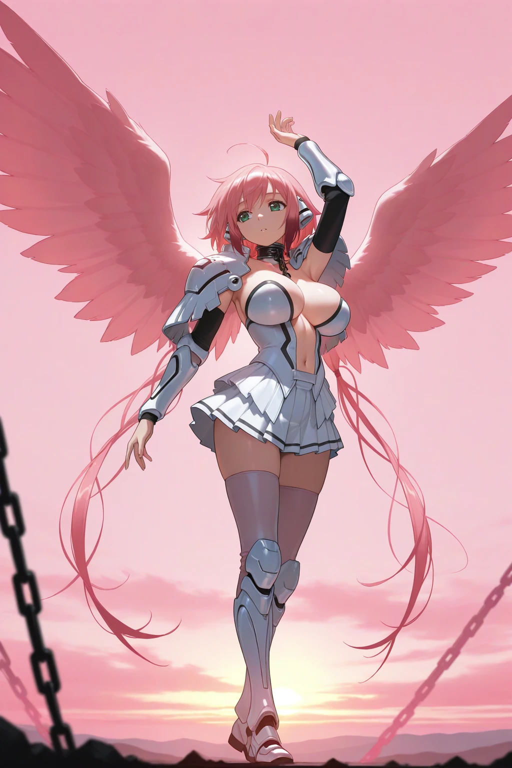 Stable Diffusion image: 1girl, solo - by novowels