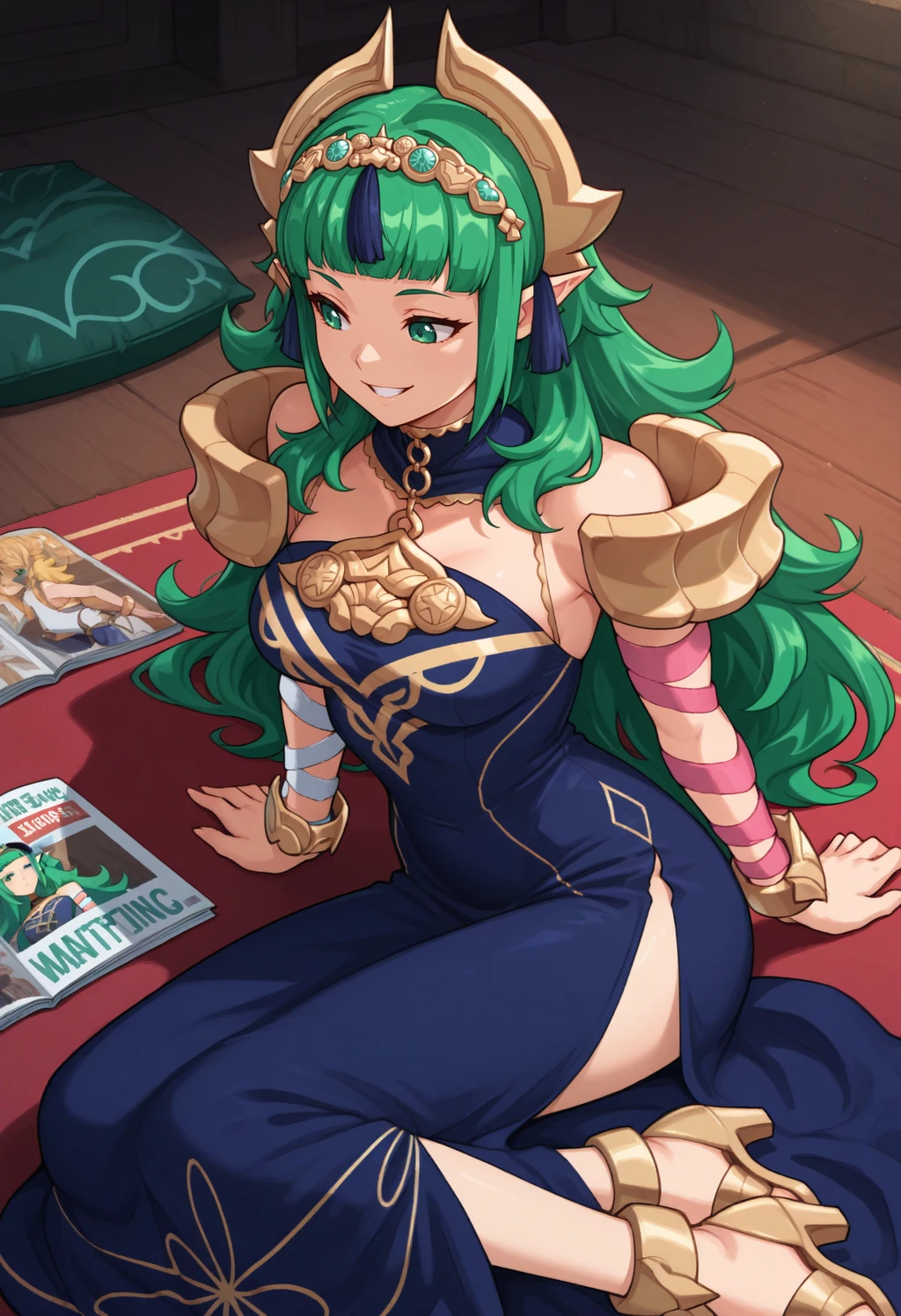 Stable Diffusion image: 1girl, solo - by bsinky