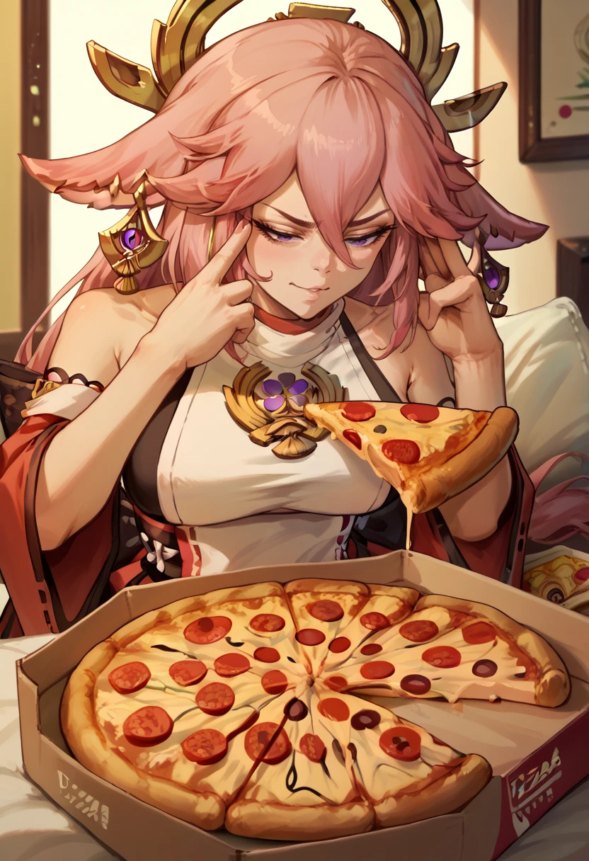 Man Levitating Pizza Meme | Concept LoRA XL - by FallenIncursio