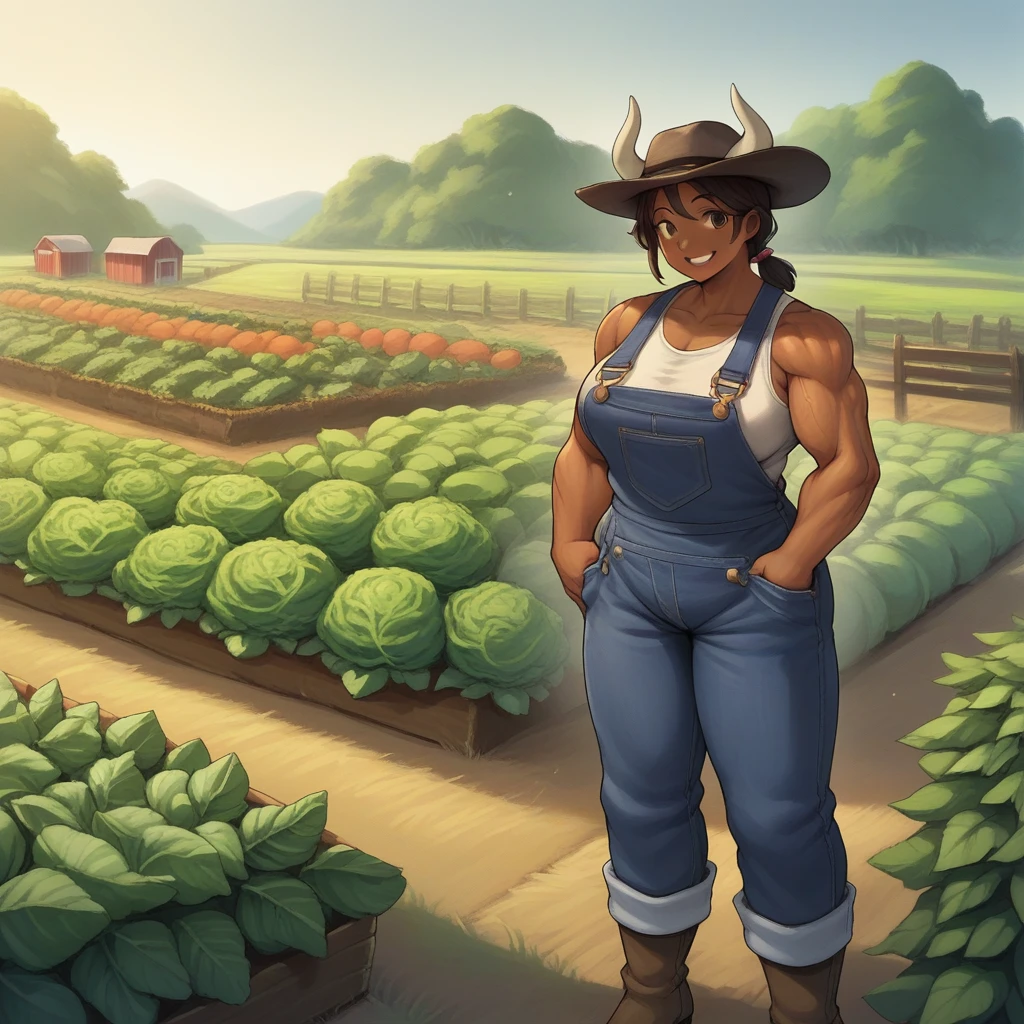 Farm Crop Field - by Navedaxu