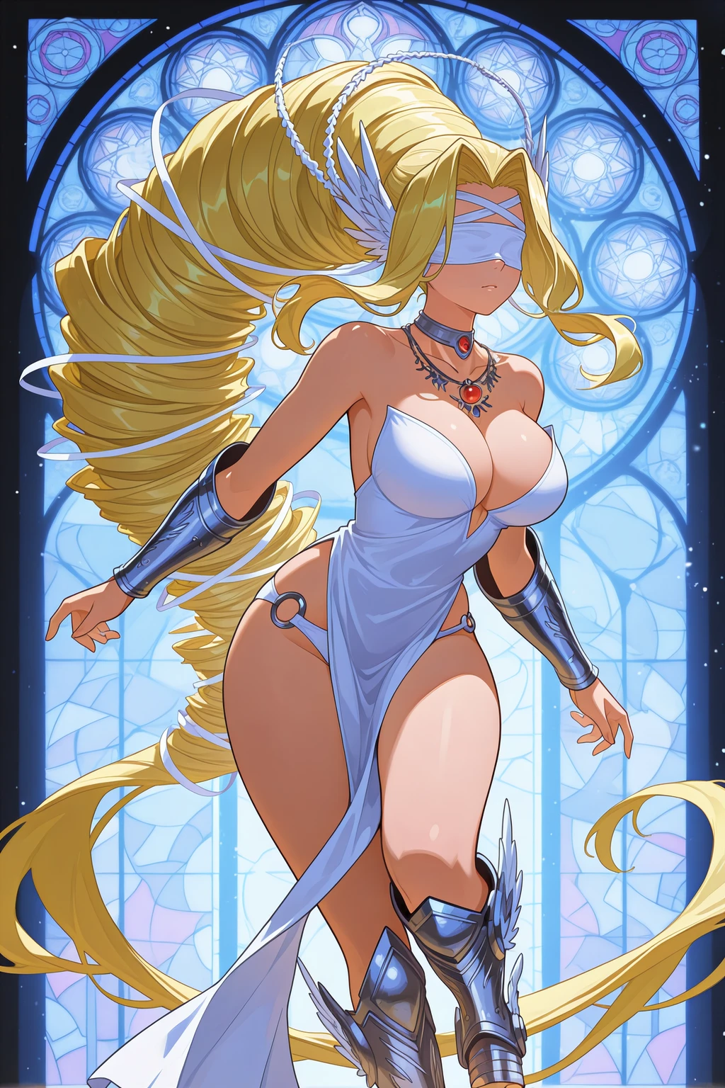 Stable Diffusion image: 1girl, solo - by novowels