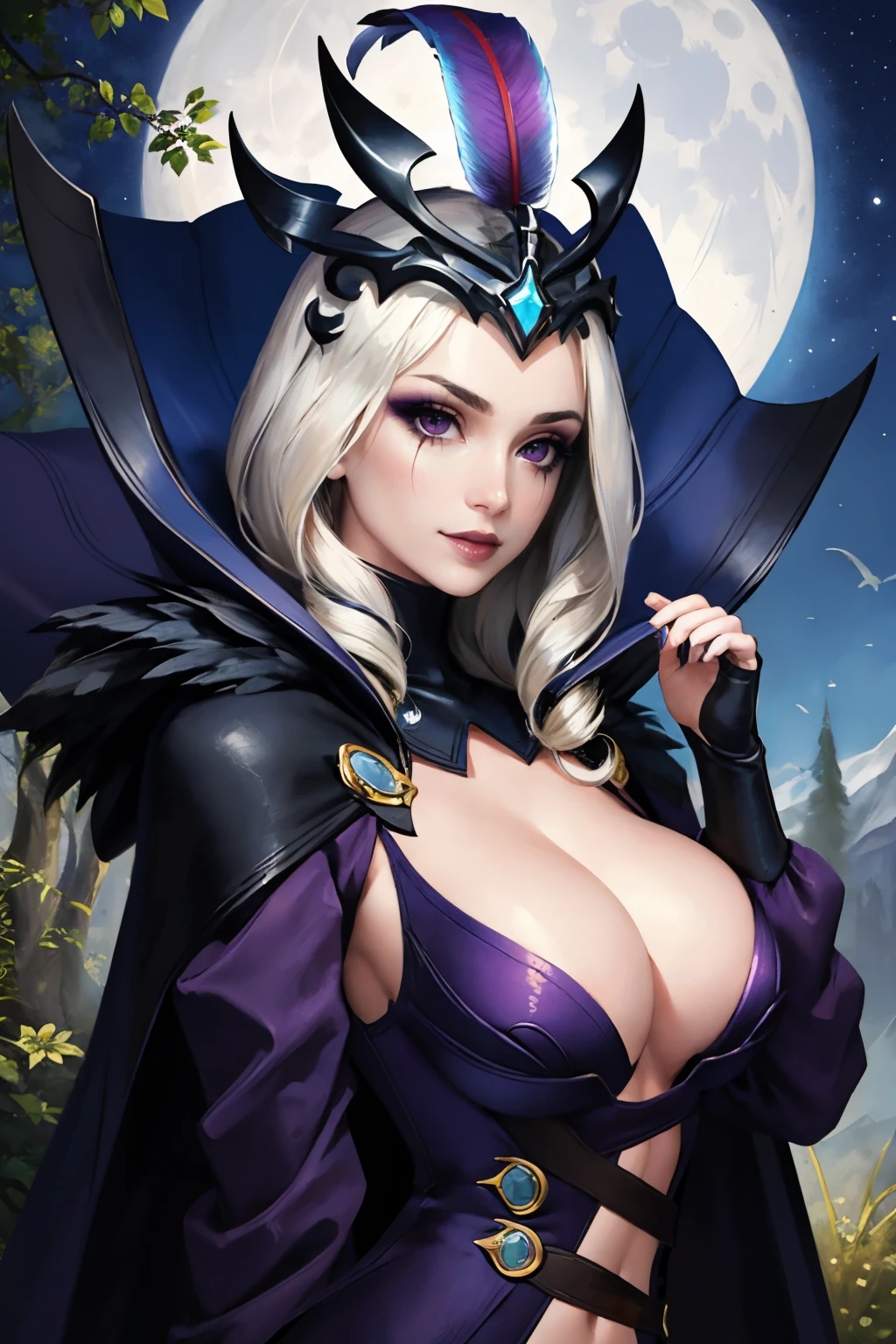 LeBlanc + Ravenborn LeBlanc (League of Legends) LoRA - by novowels