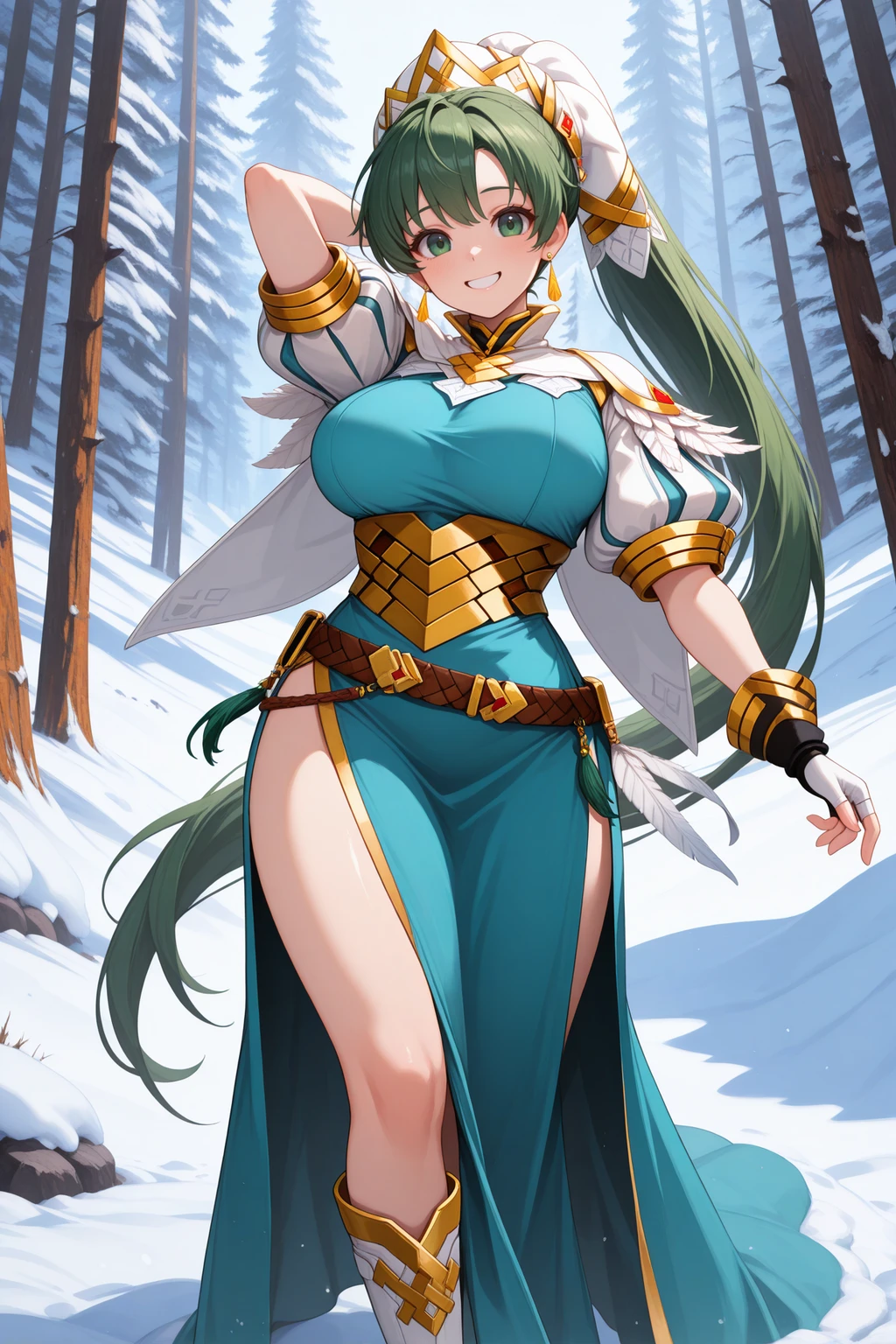 Stable Diffusion image: 1girl, solo - by novowels