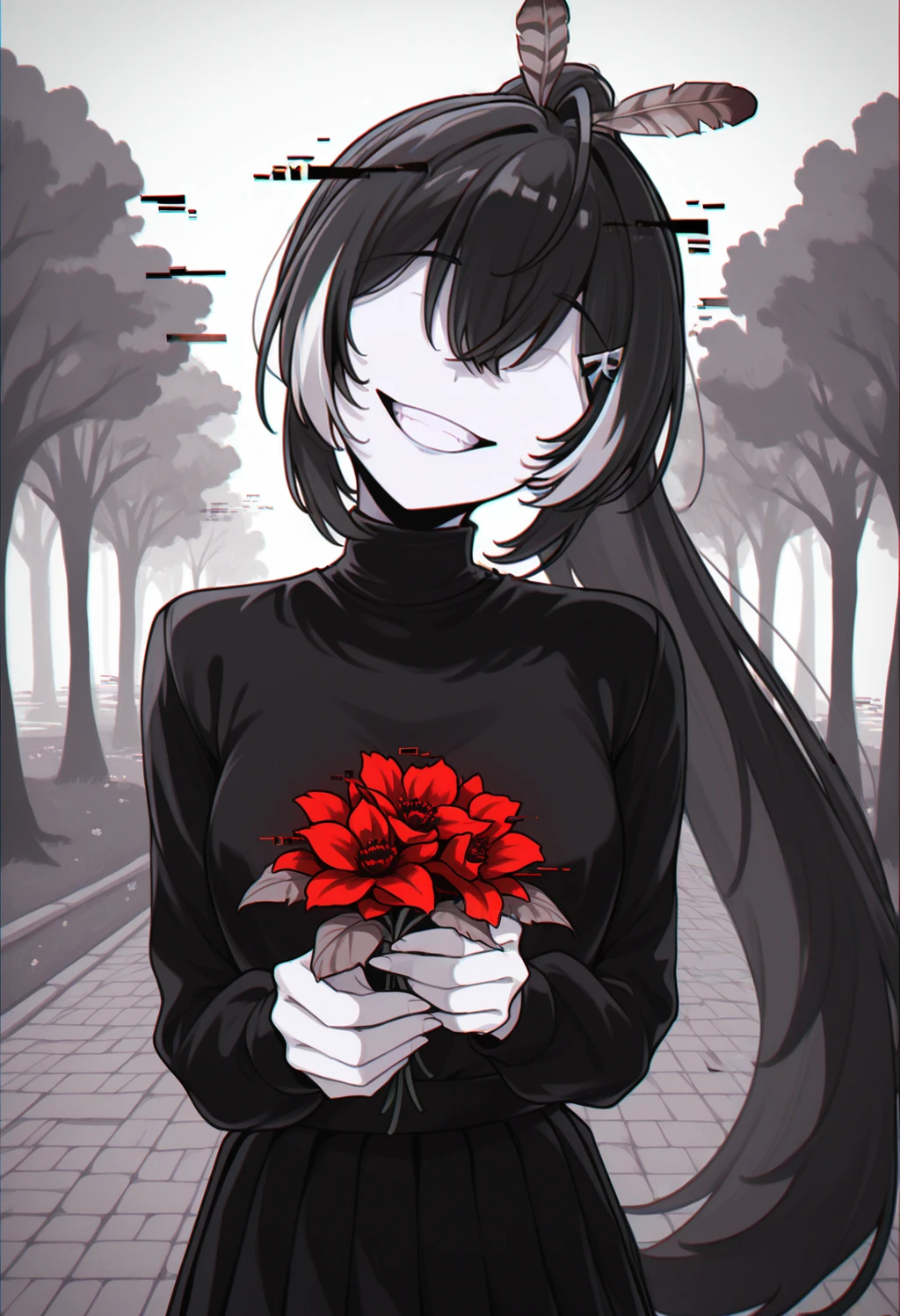 Stable Diffusion image: 1girl, solo - by NorthSpirit