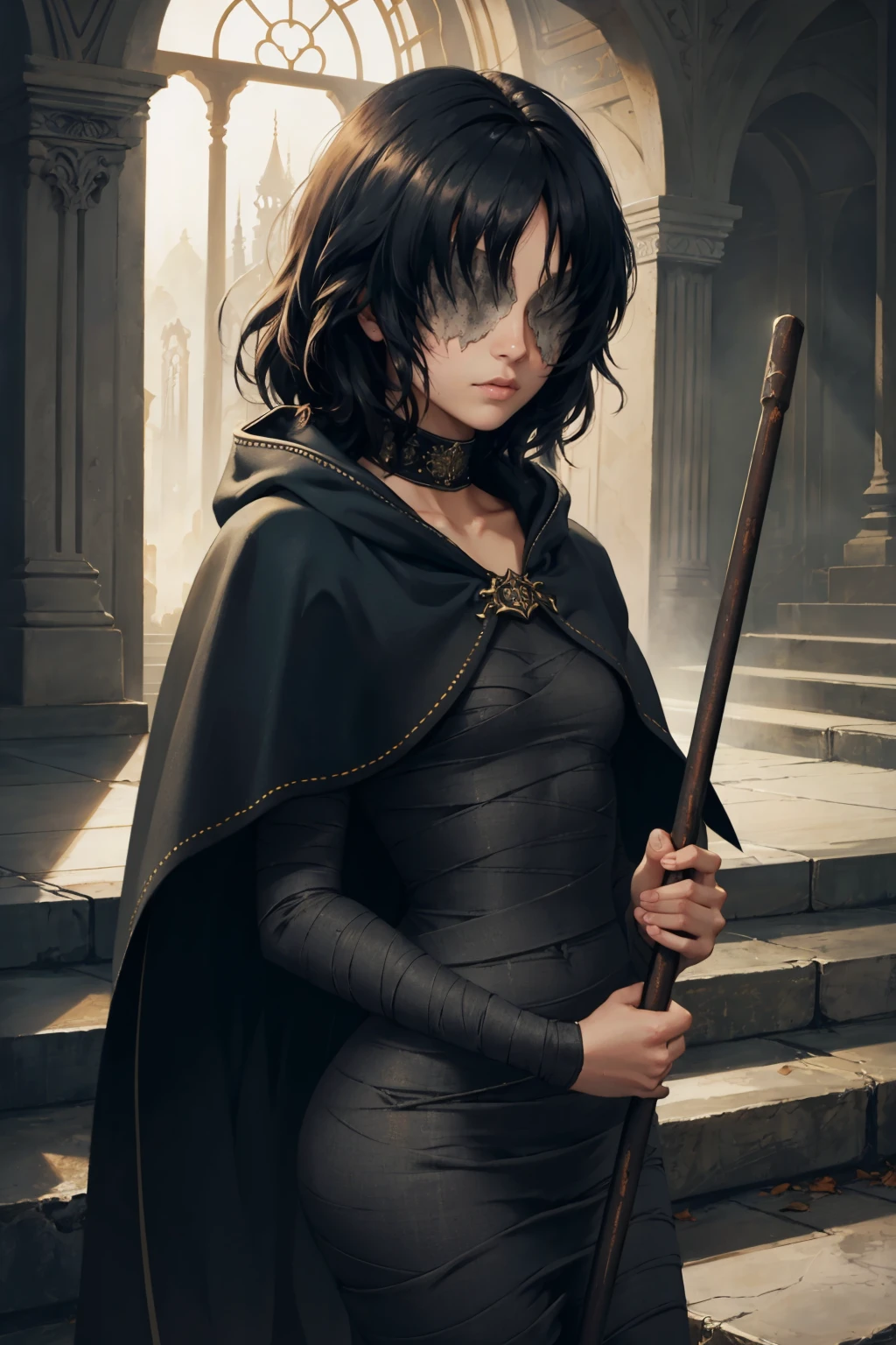 Maiden in Black (Demon's Souls) LoRA - by novowels