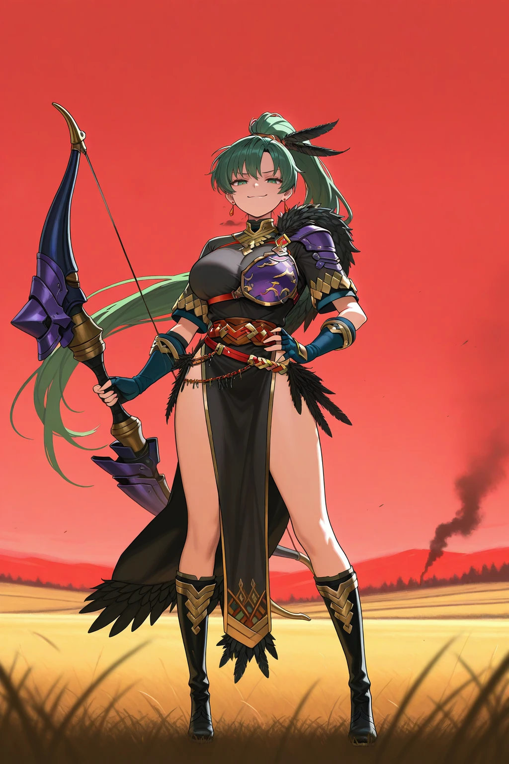 Stable Diffusion image: 1girl, solo - by novowels