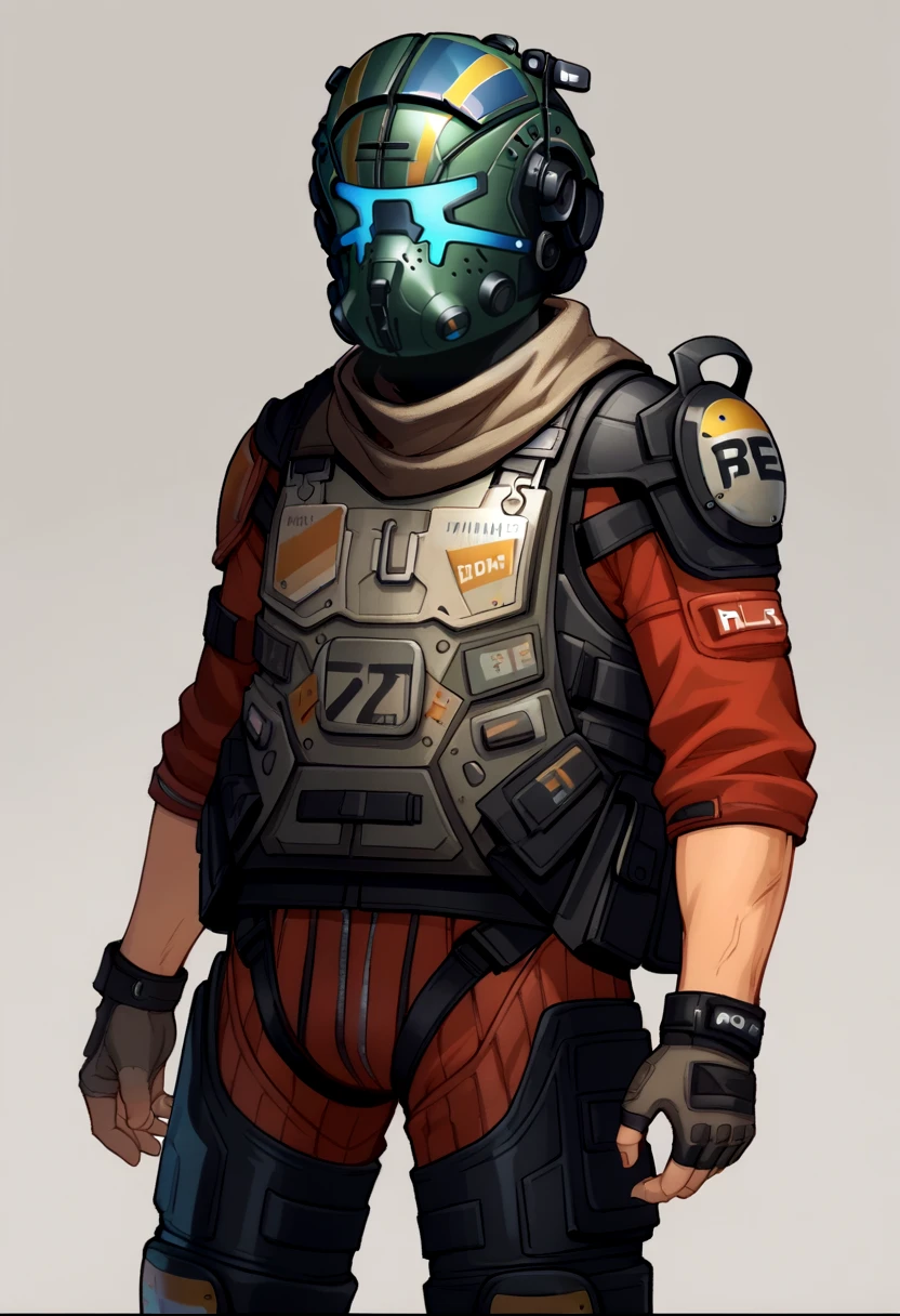 Stable Diffusion image: solo, armor - by richyrich515