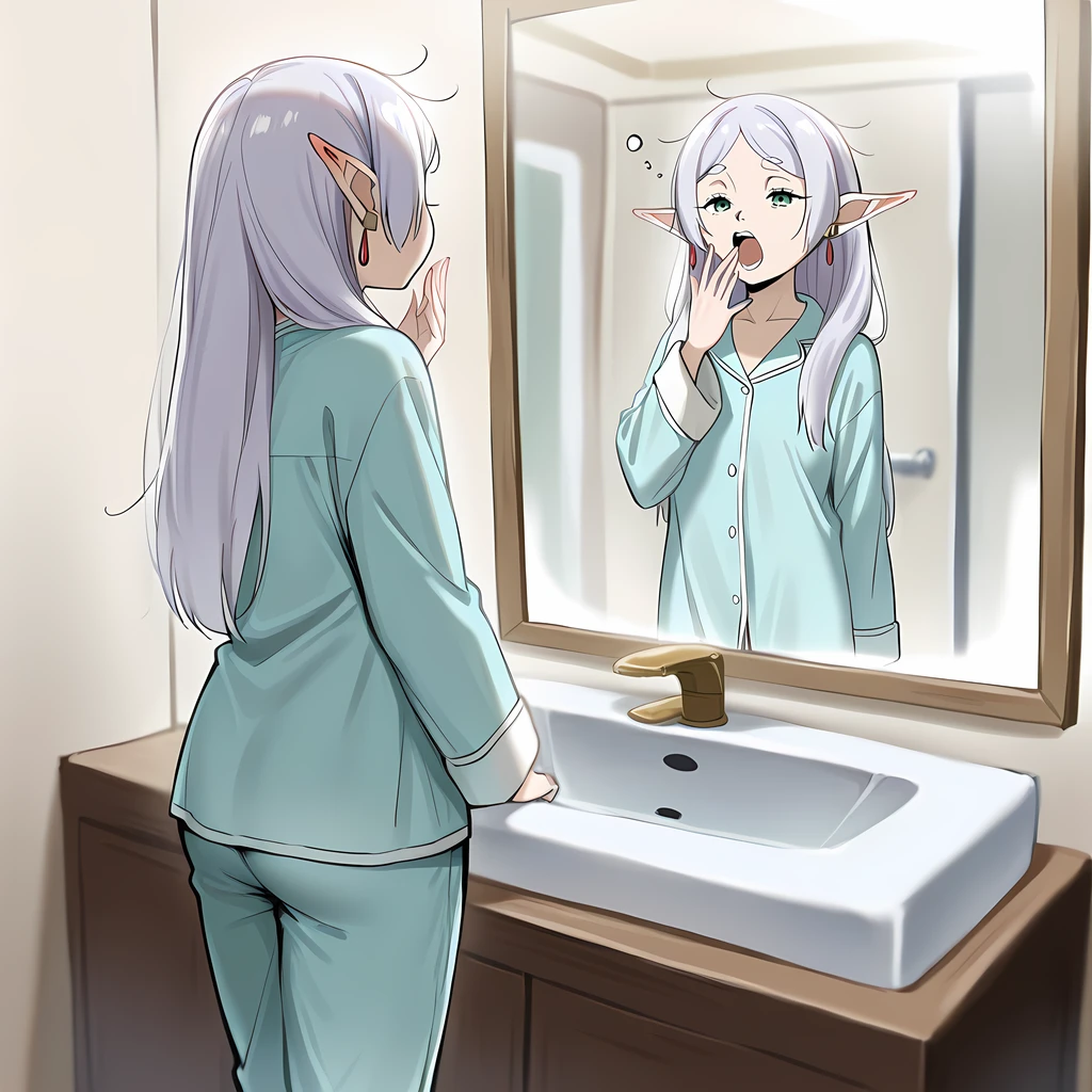 Bathroom Mirror - by Navedaxu