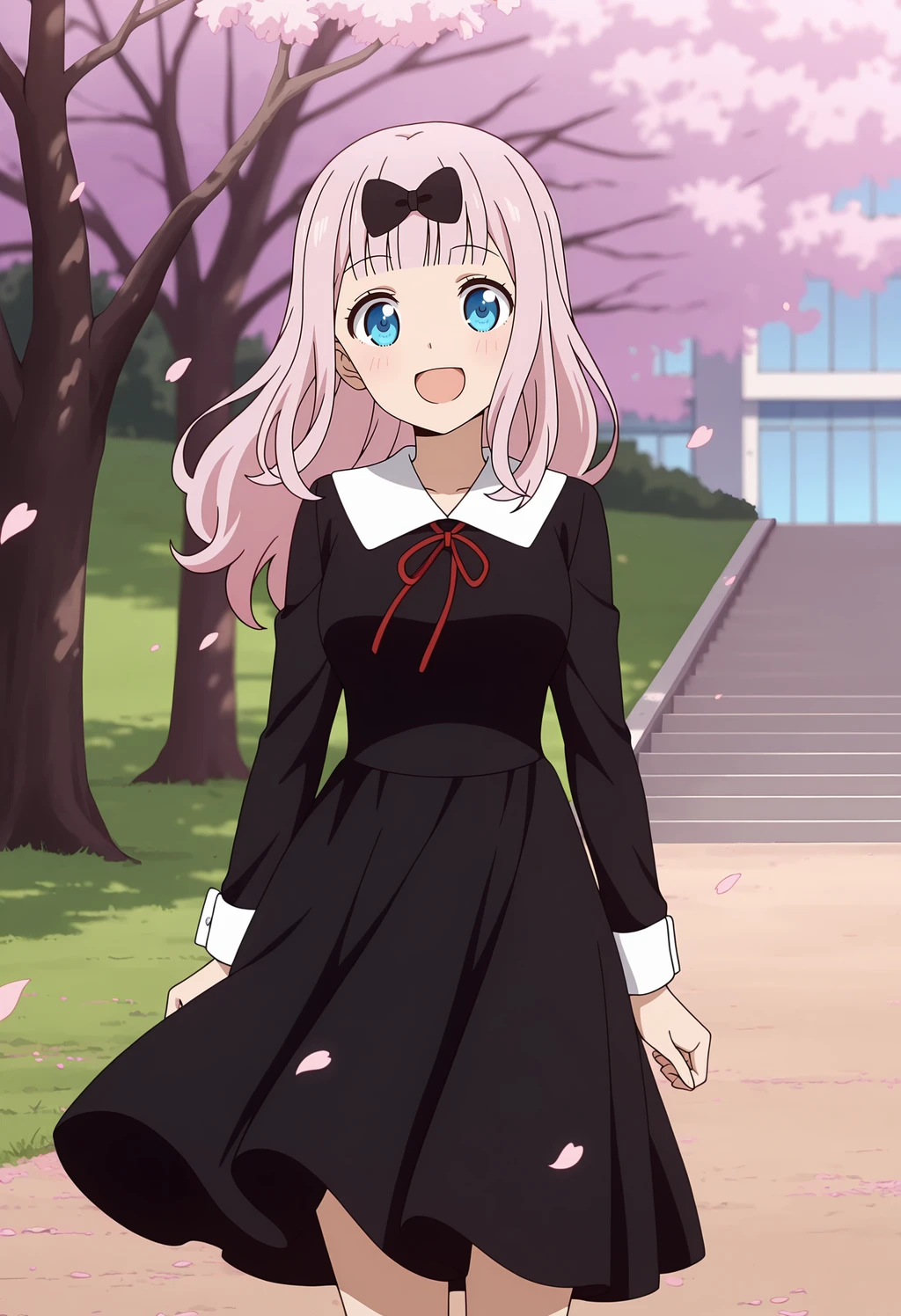 Fujiwara Chika [7 outfits] | Illustrious | Kaguya-sama wa Kokurasetai: Tensai-tachi no Renai Zunousen - by LittleJelly