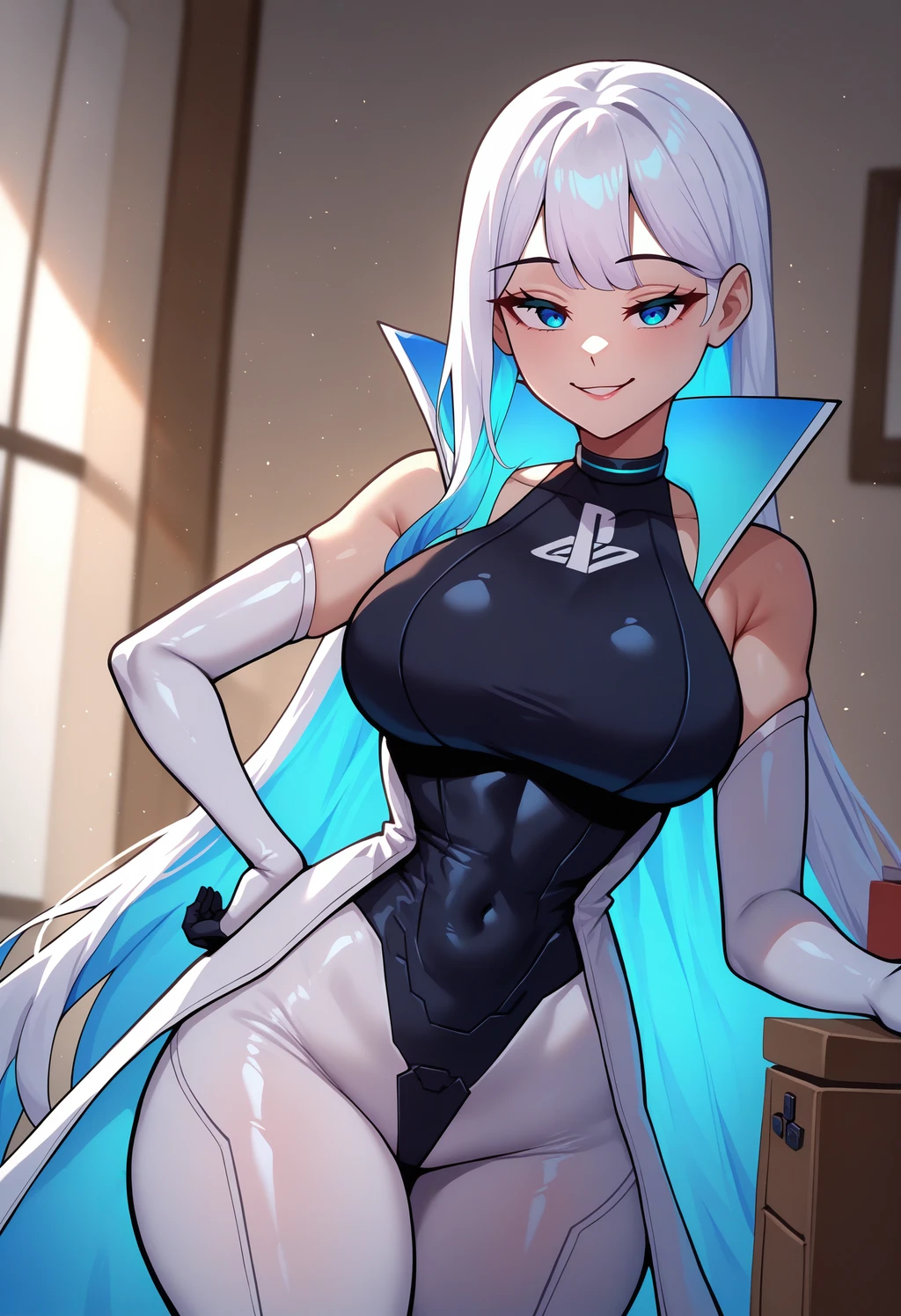 Playstation-chan (Merryweather OC) | Character LoRA IllustriousXL - by FallenIncursio