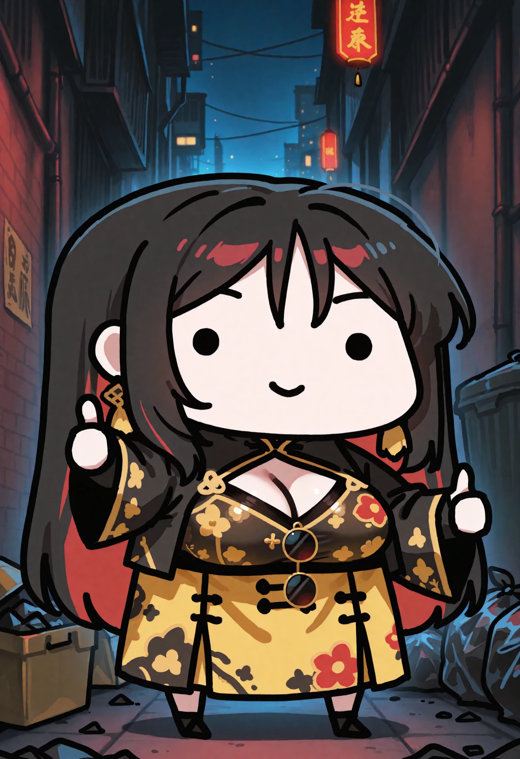 Stable Diffusion image: 1girl, solo - by ComradeAnanas