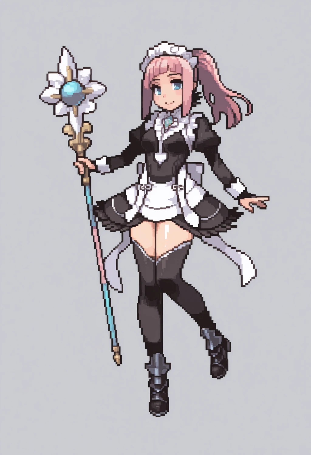 Stable Diffusion image: 1girl, solo - by Fp_plus