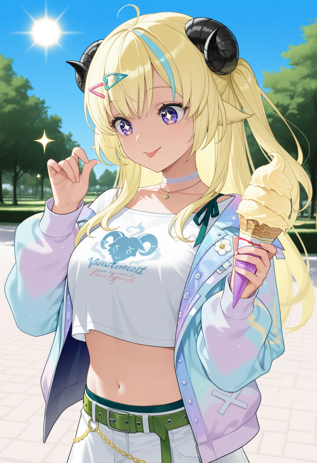 Stable Diffusion image: 1girl, solo - by ChameleonAI