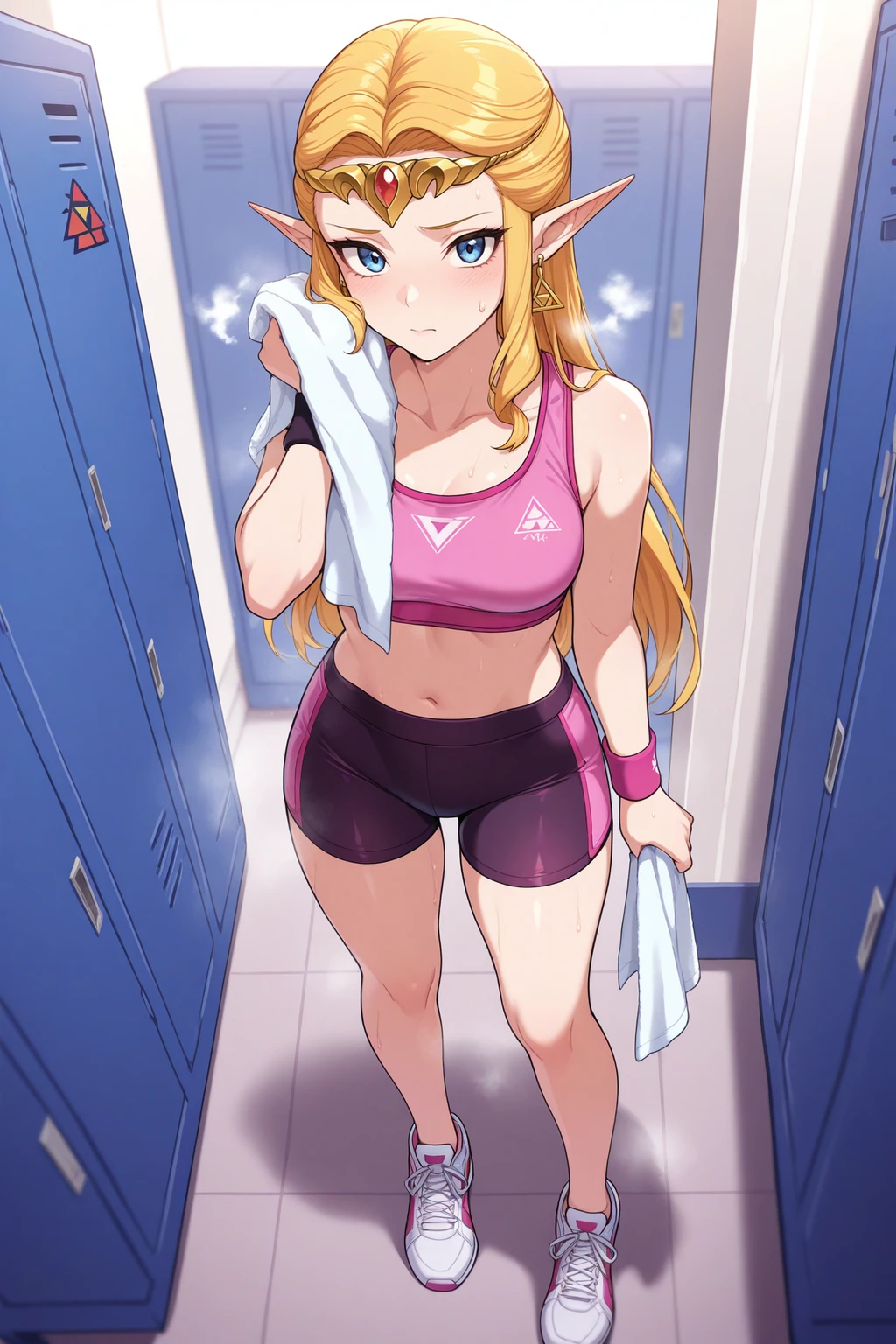 Stable Diffusion image: 1girl, solo - by novowels