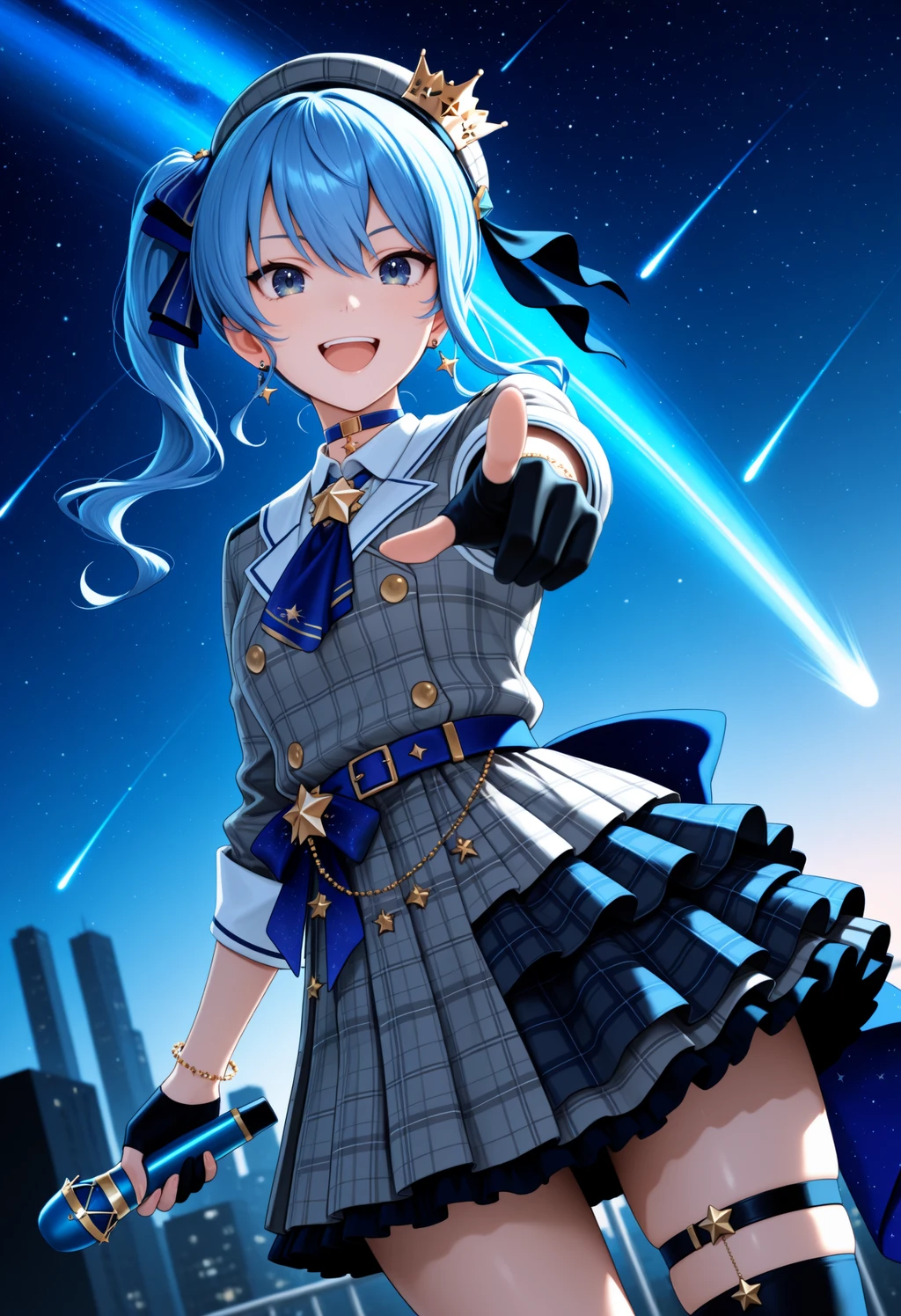 Hoshimachi Suisei (14+ Outfits) | Hololive | [NoobAI-XL EPS v1.1 / IllustriousXL] - by ChameleonAI
