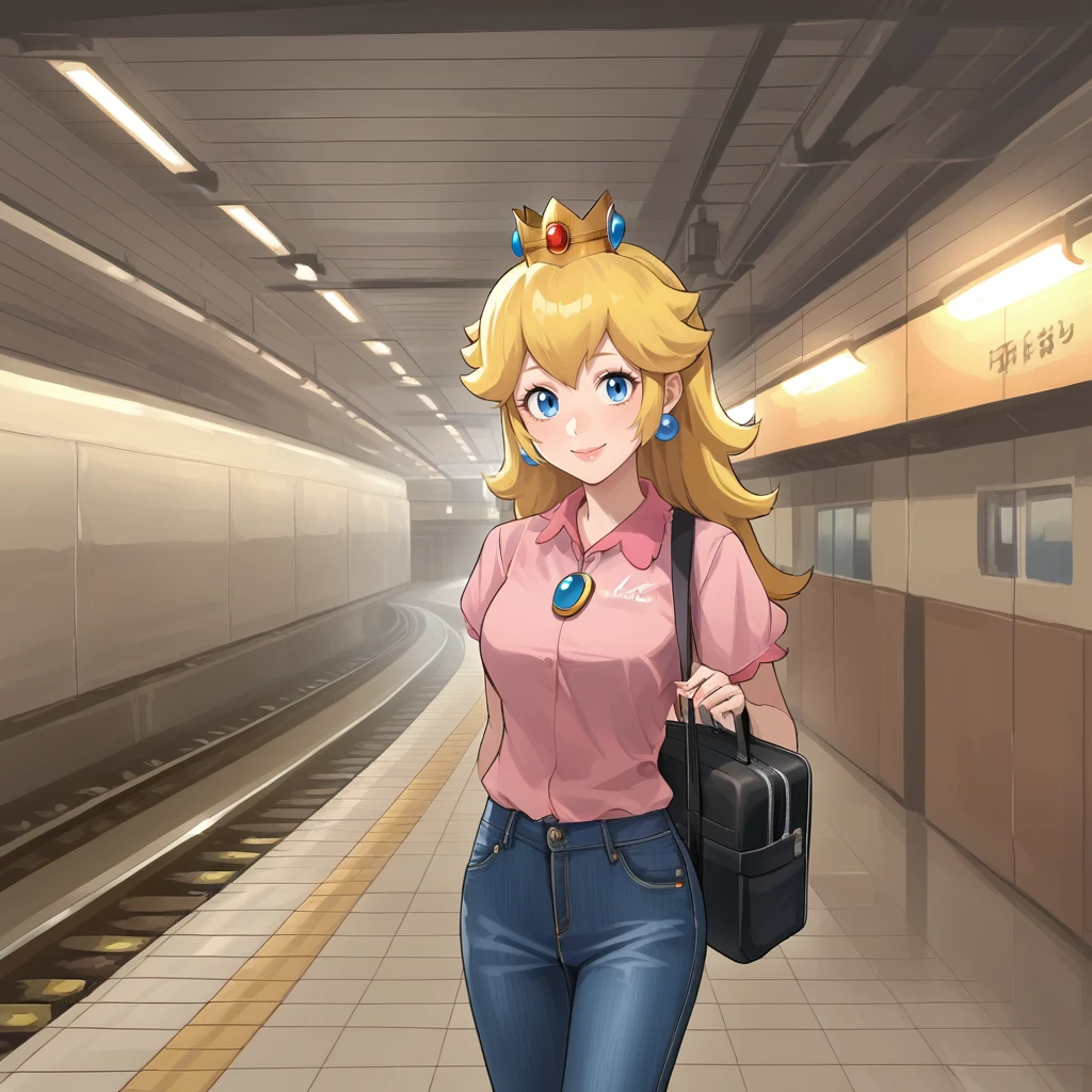 Subway Station - Pony - by Navedaxu